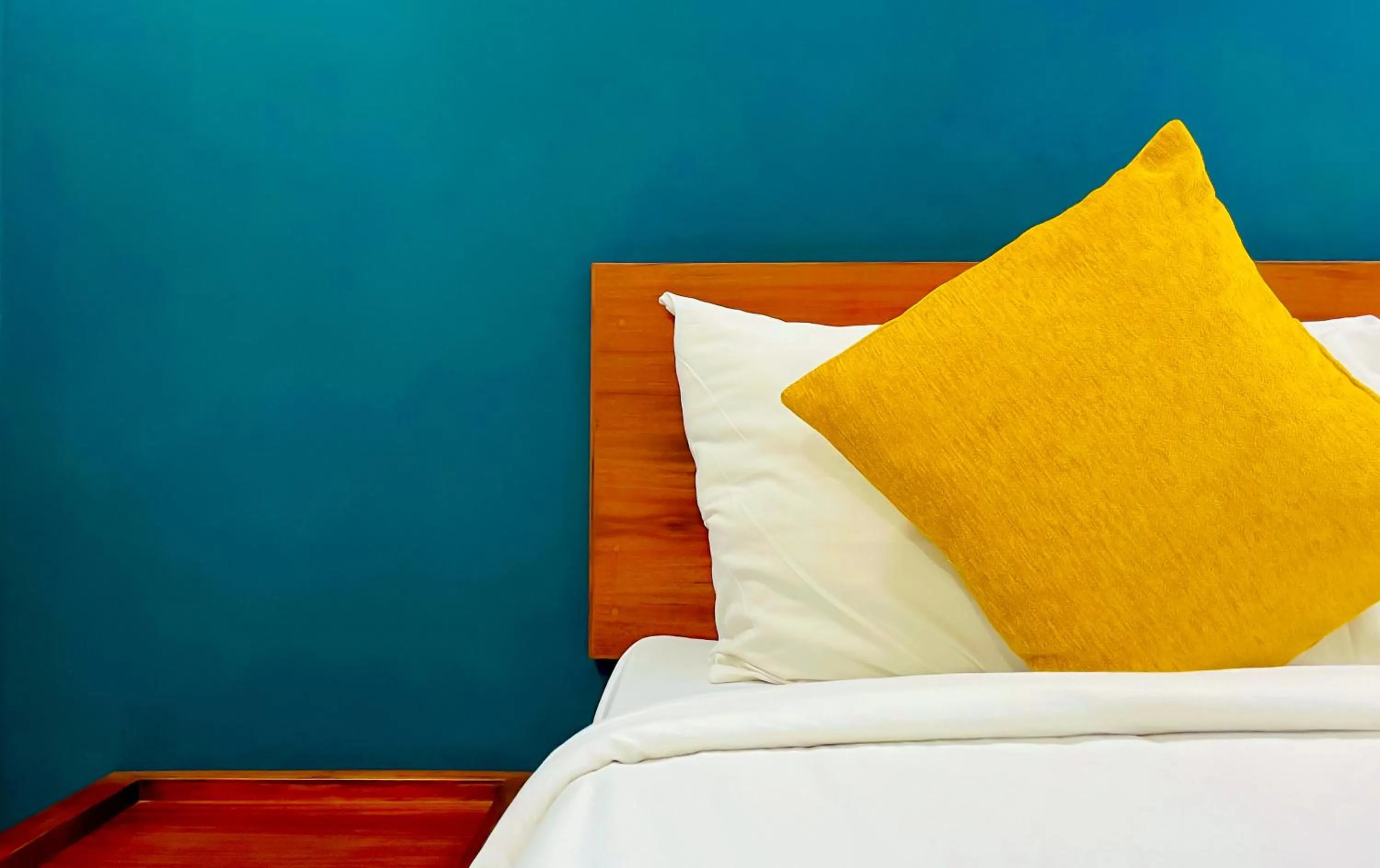 Bed in The Reach Hotel