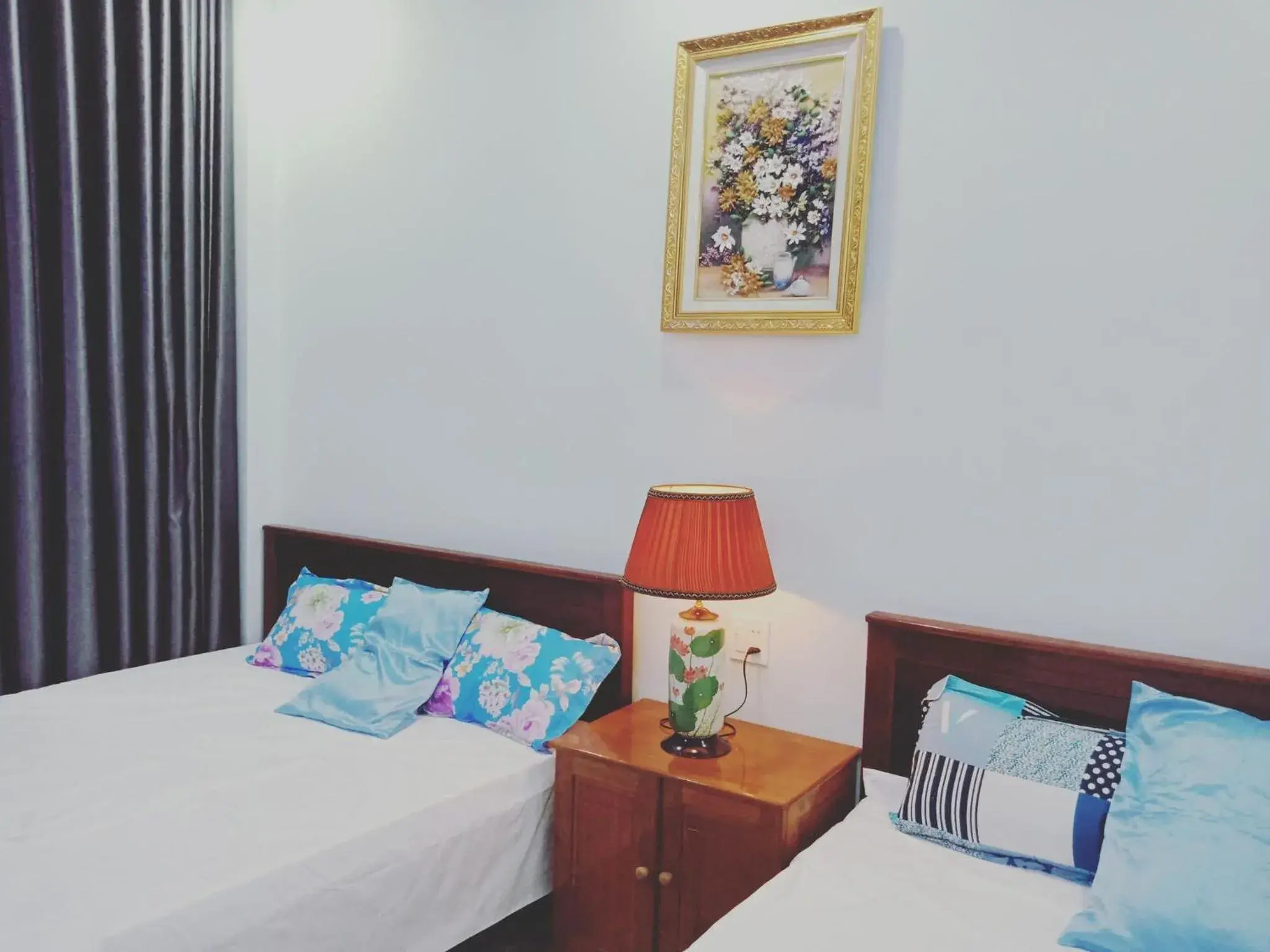 Bed in Khách sạn Nghinh Phong Beach Tuy Hòa Bed in Khách sạn Nghinh Phong Beach Tuy Hòa