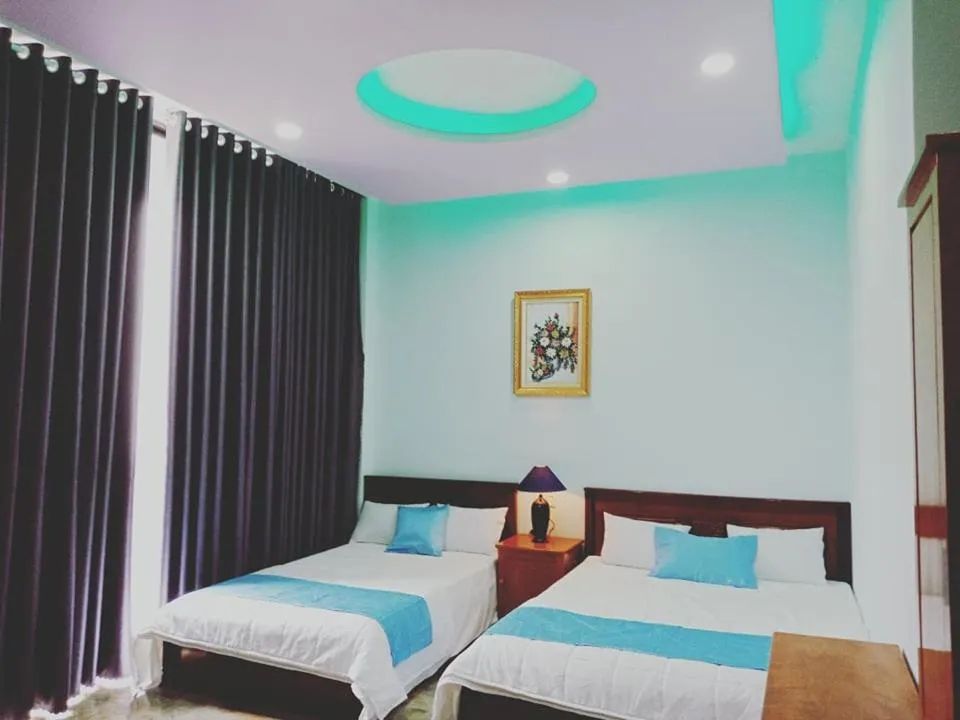 Bed in Khách sạn Nghinh Phong Beach Tuy Hòa