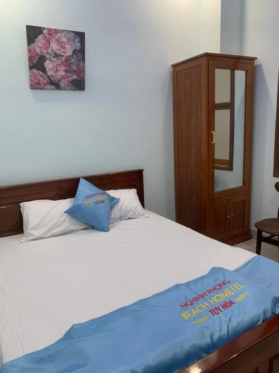 Bed in Khách sạn Nghinh Phong Beach Tuy Hòa