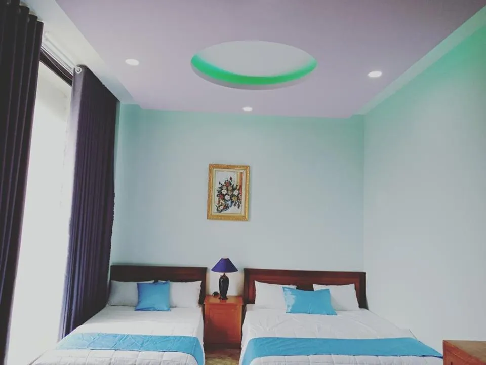 Bed in Khách sạn Nghinh Phong Beach Tuy Hòa