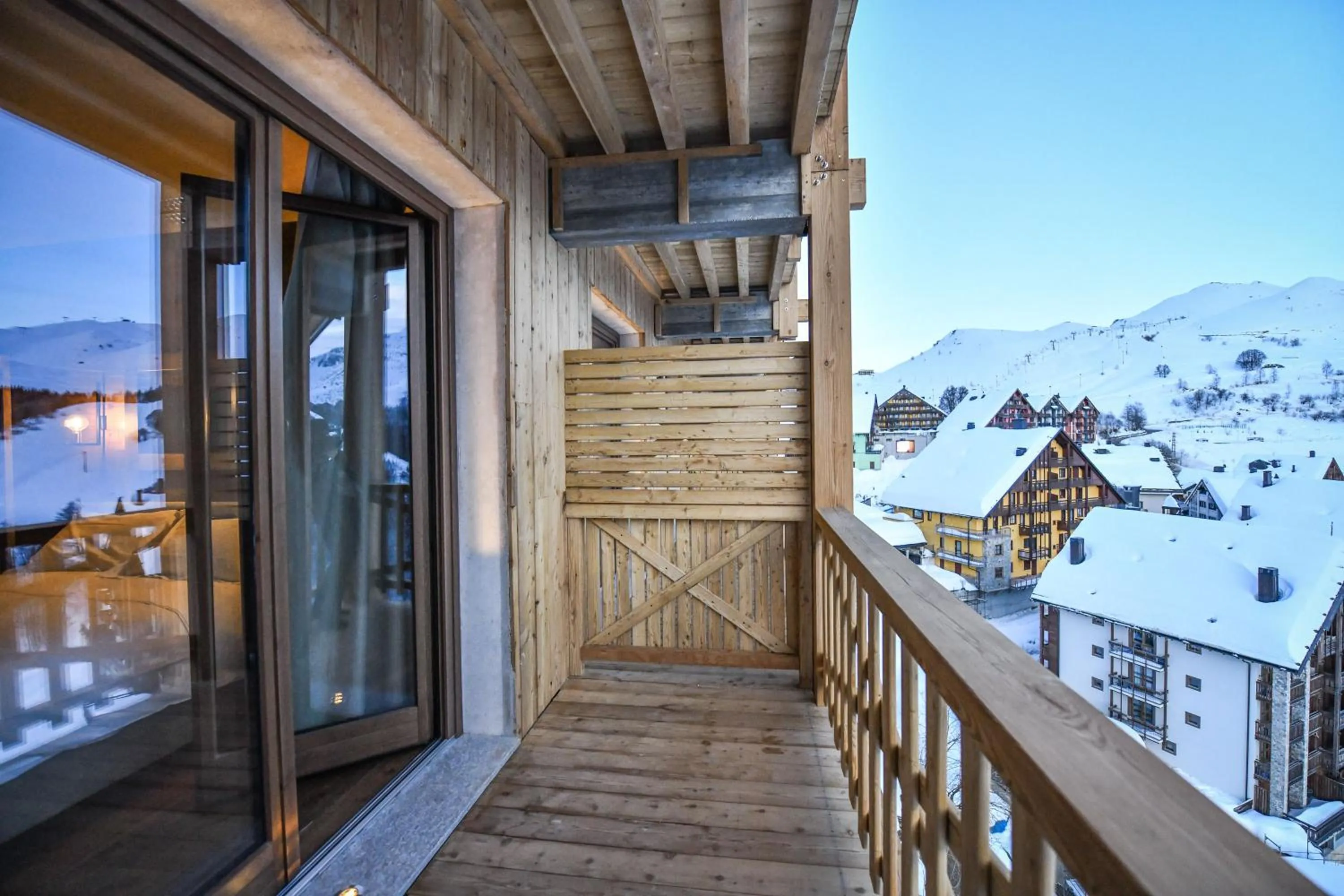 Balcony/Terrace in Chalet Everest - Luxury Apartments