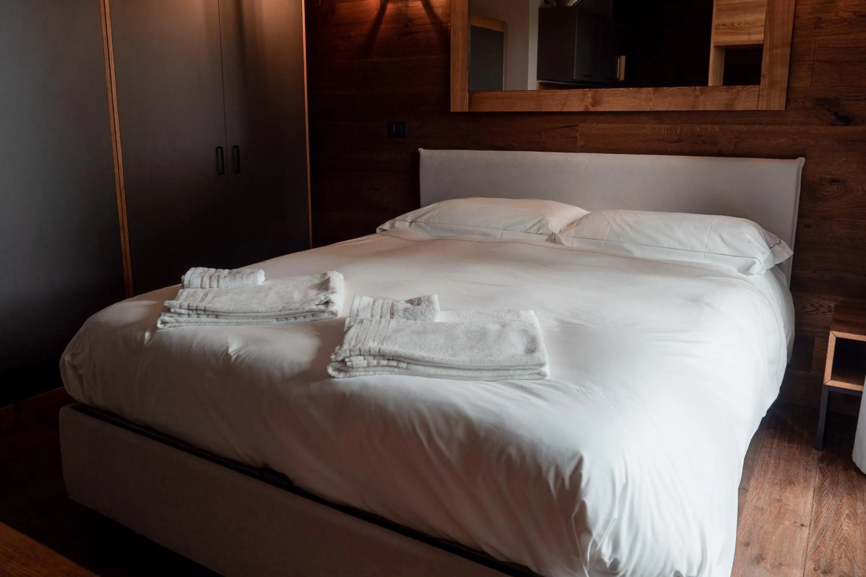 Bed in Chalet Everest - Luxury Apartments