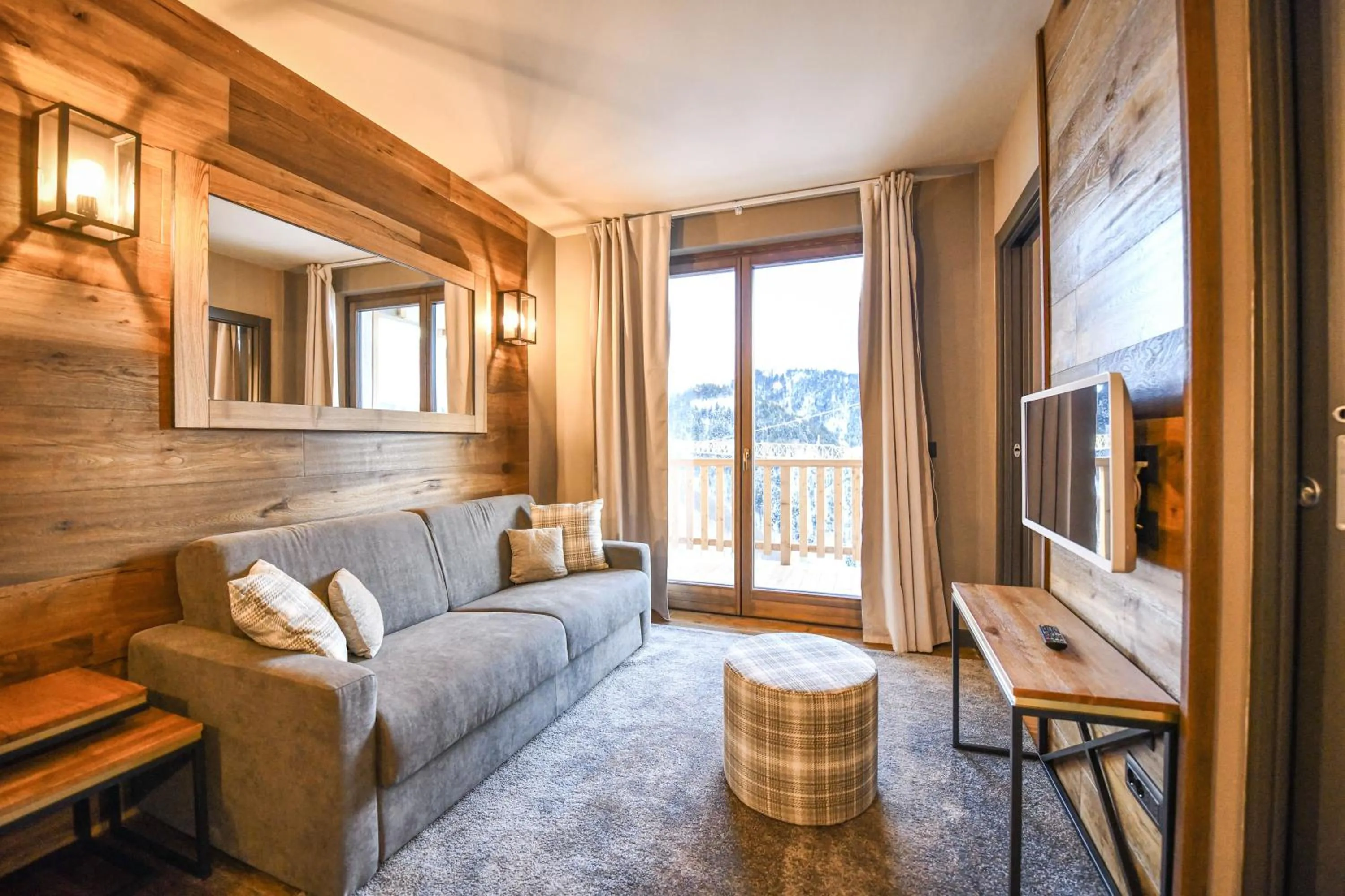 Living room in Chalet Everest - Luxury Apartments