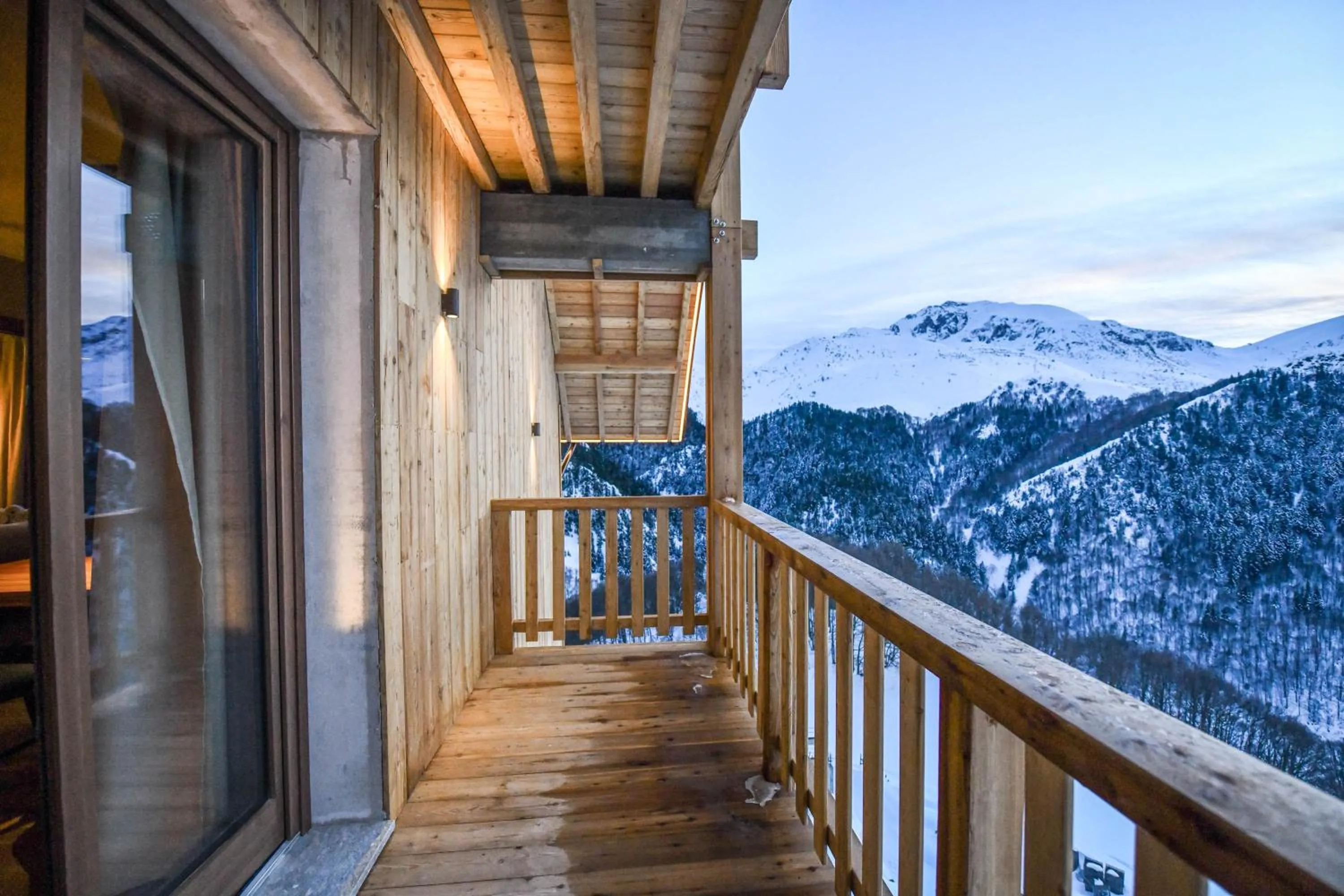 Balcony/Terrace in Chalet Everest - Luxury Apartments
