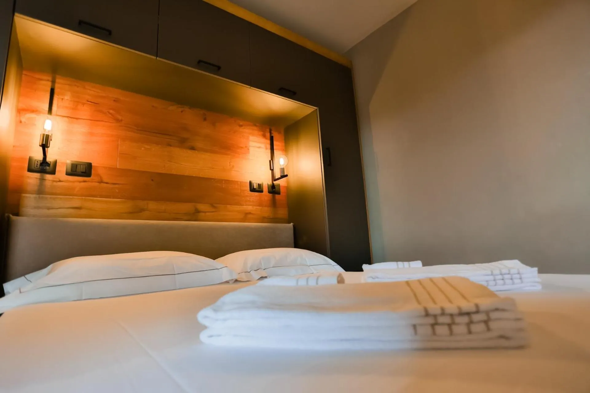 Bed in Chalet Everest - Luxury Apartments
