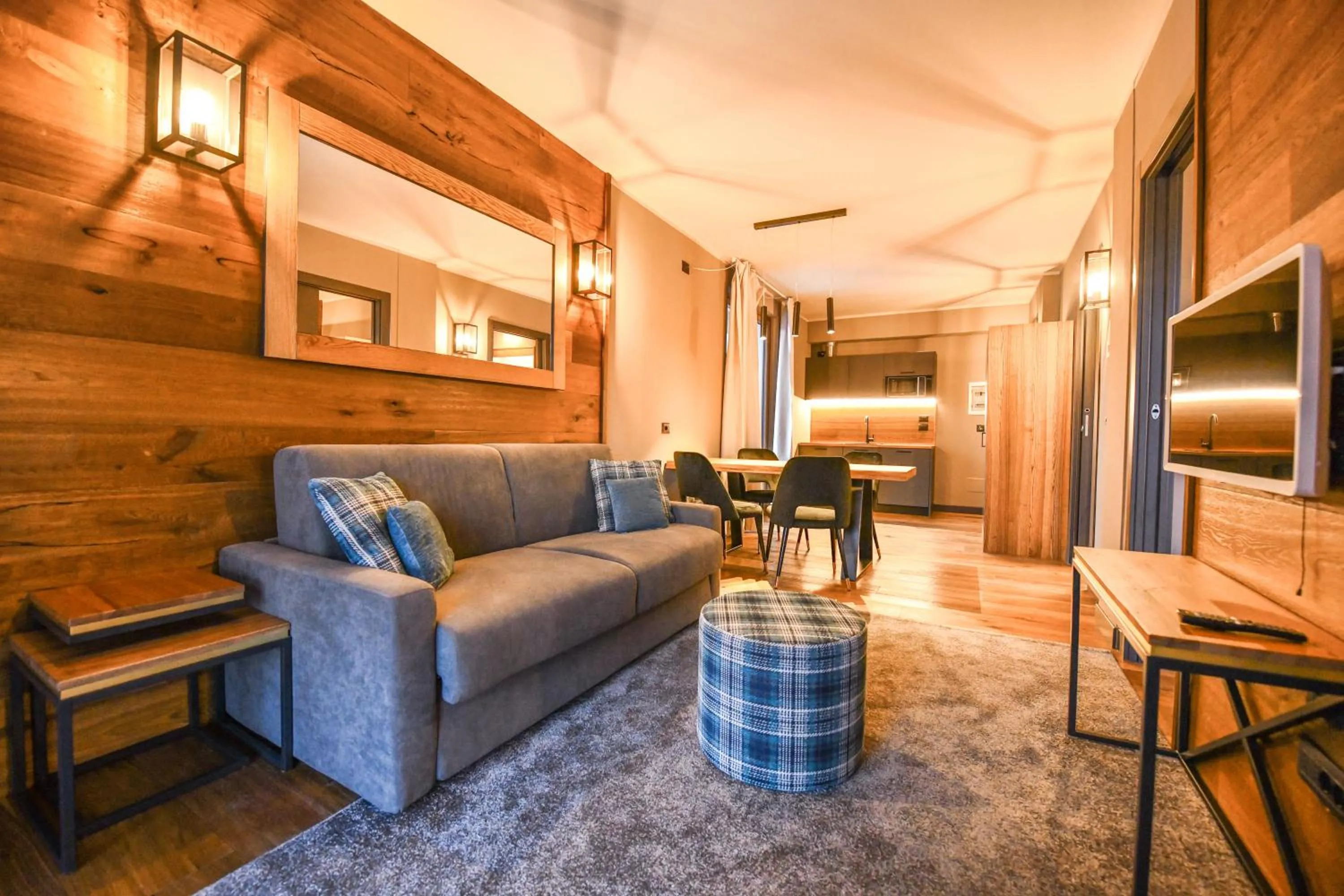 Living room in Chalet Everest - Luxury Apartments