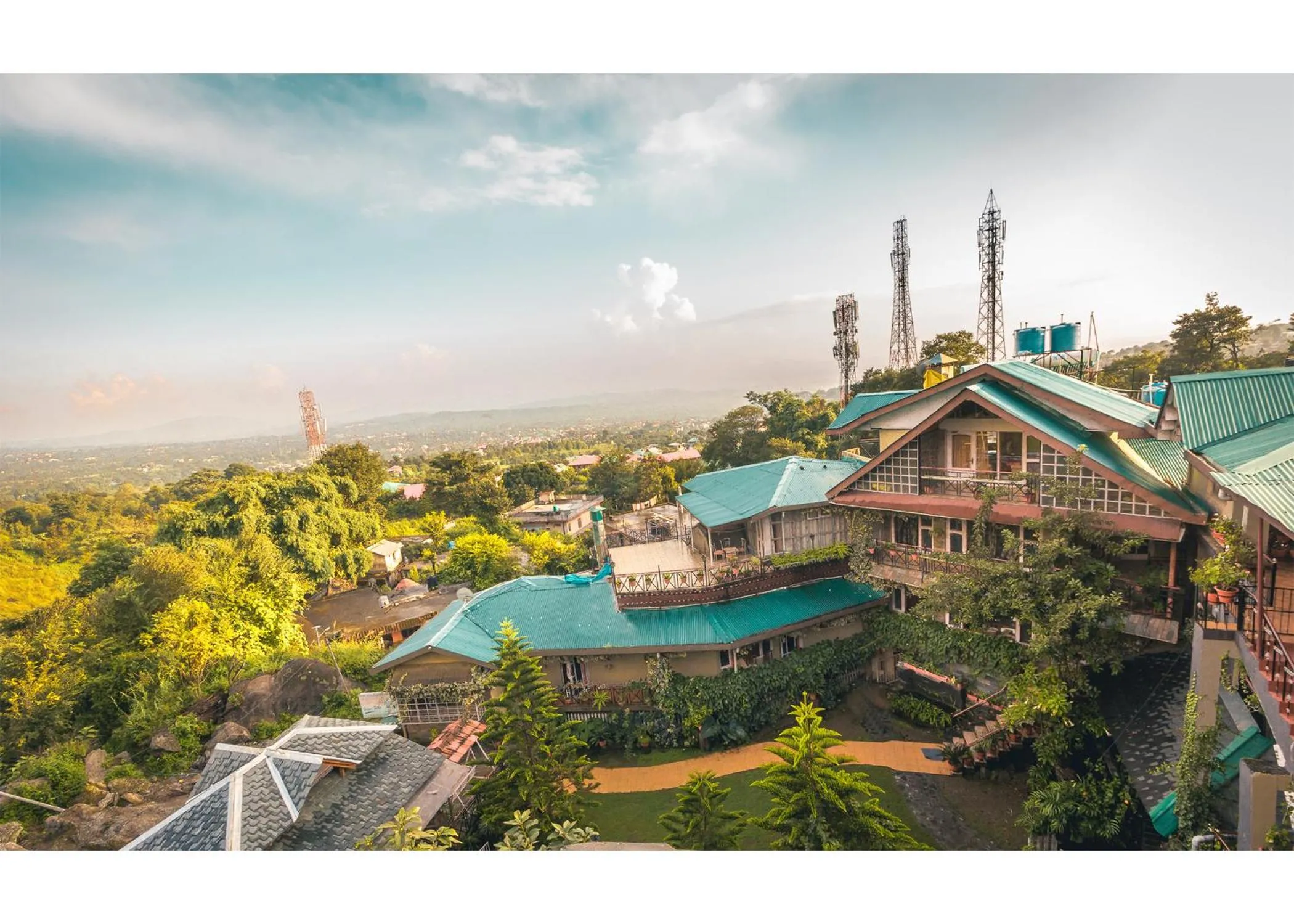 Property building in Nandini Villa Dharamshala