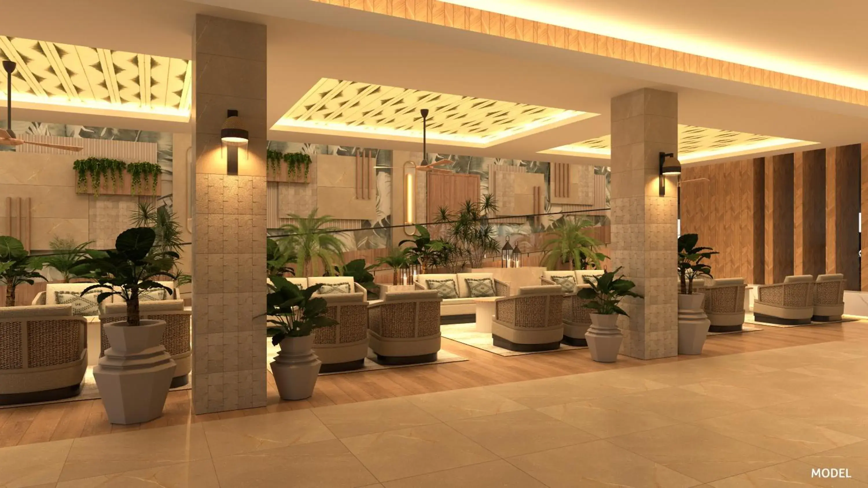 Lobby or reception in Riu Jalisco - All Inclusive Lobby or reception in Riu Jalisco - All Inclusive