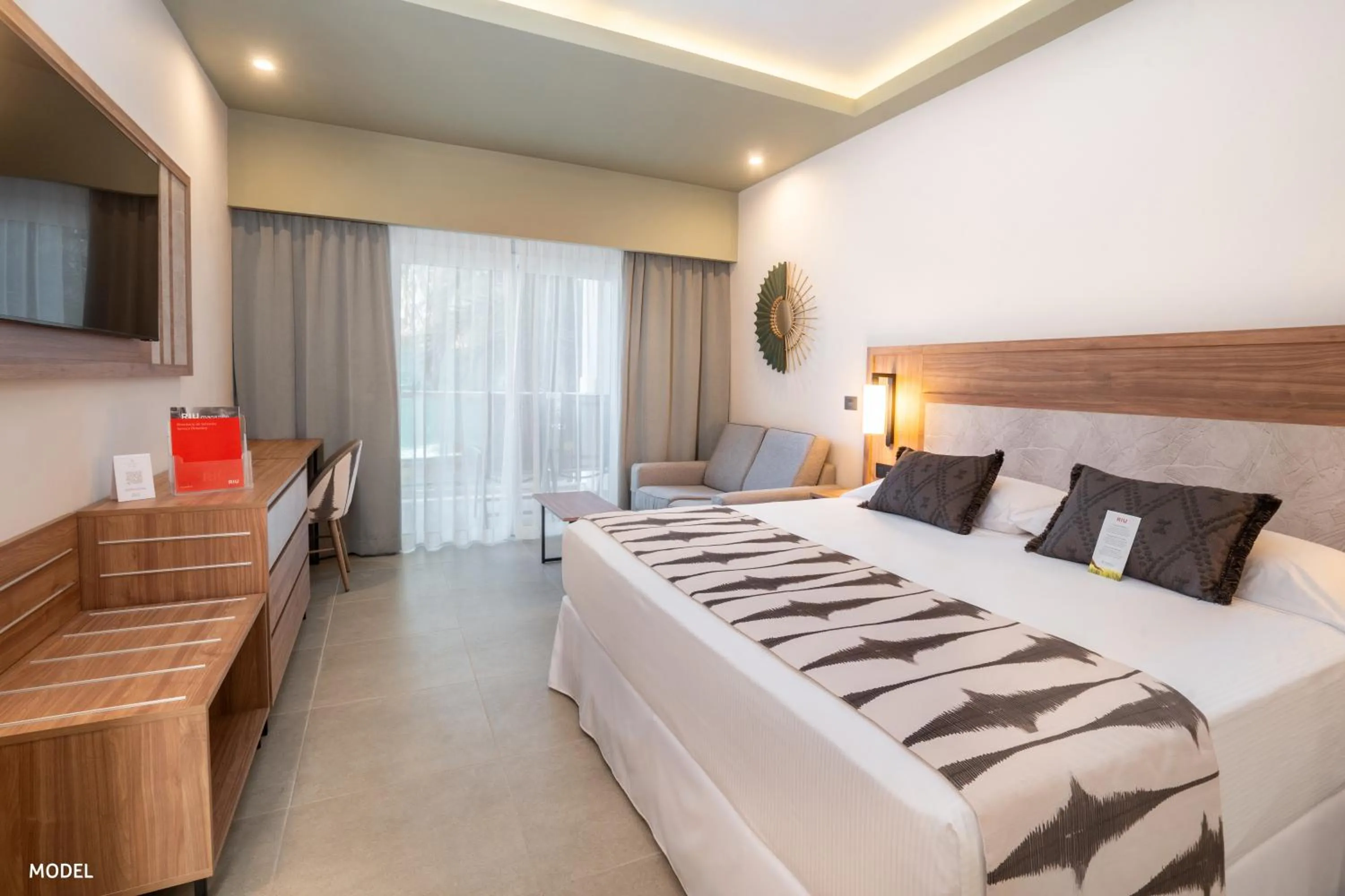 Photo of the whole room, Bed in Riu Jalisco - All Inclusive