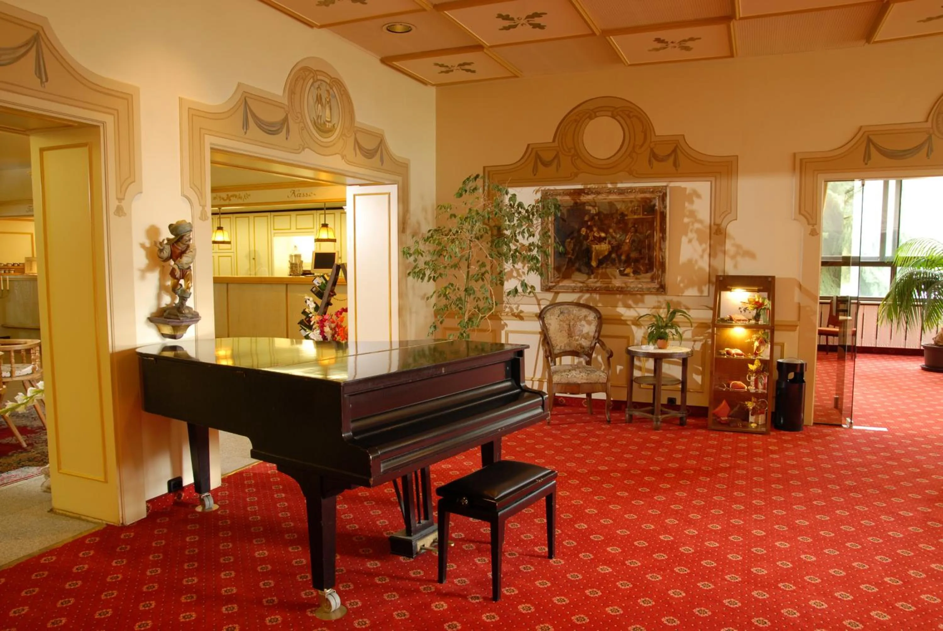 Lobby or reception in Hotel Kaiseralm