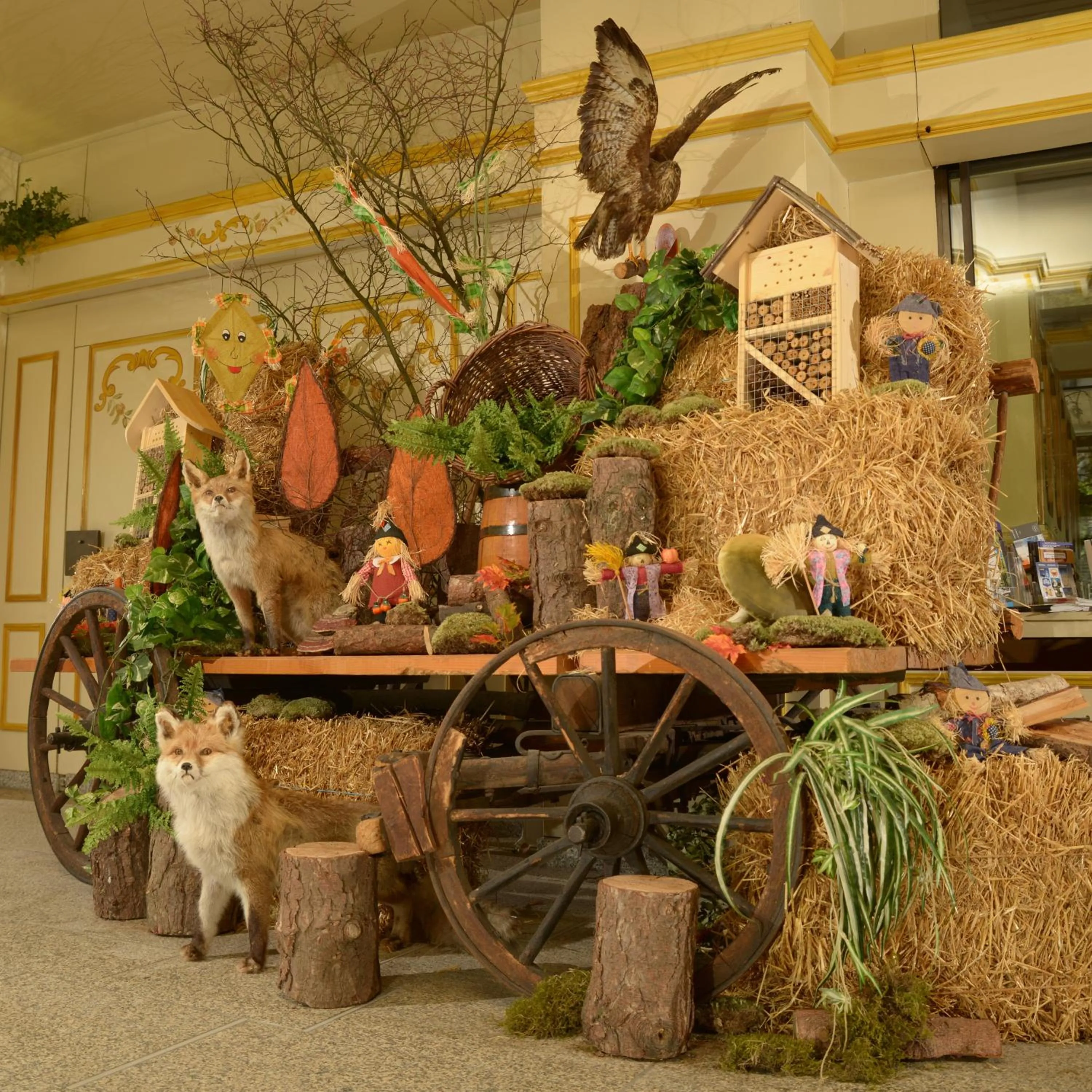 Lobby or reception in Hotel Kaiseralm