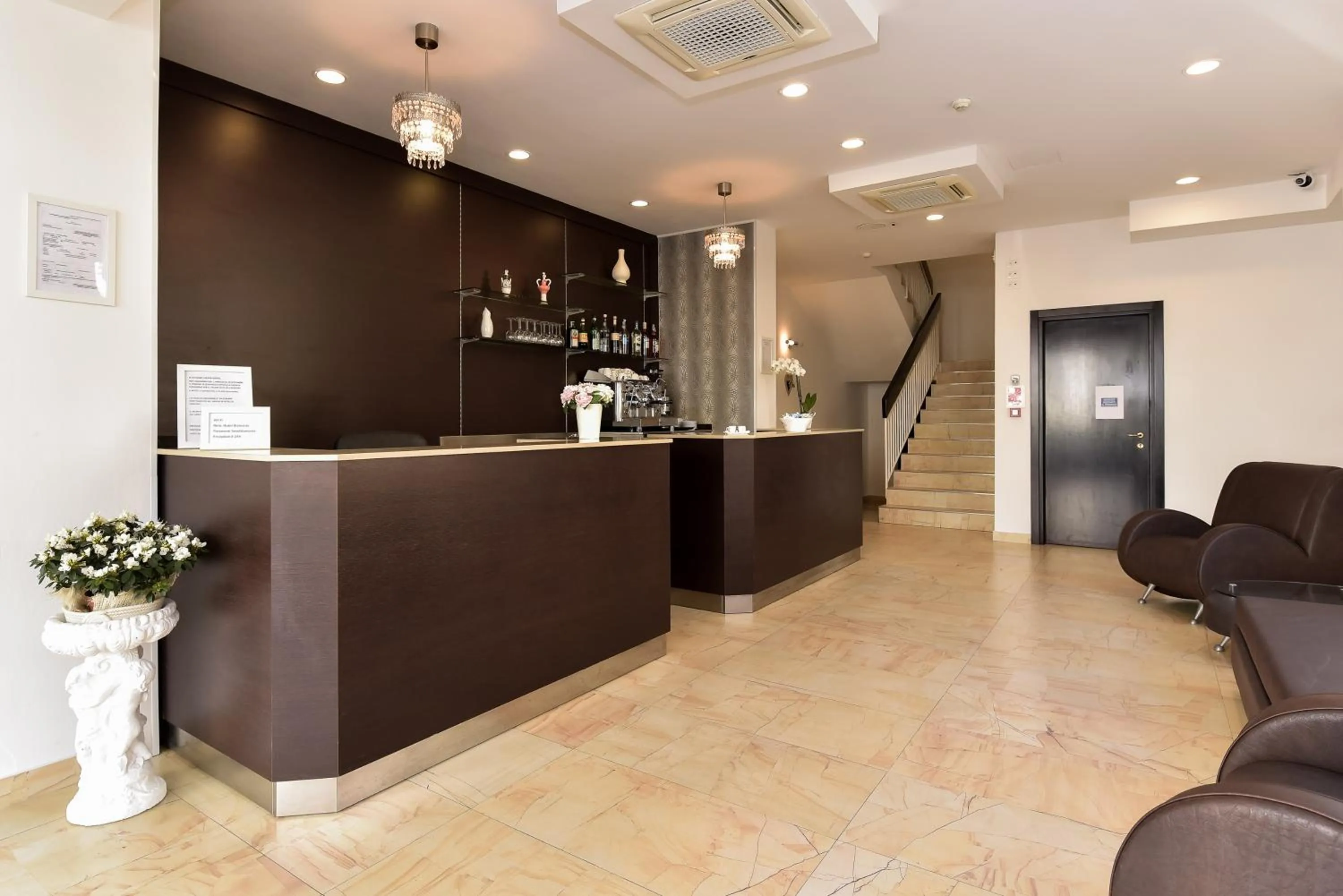 Lobby or reception in HOTEL DIAMANTE