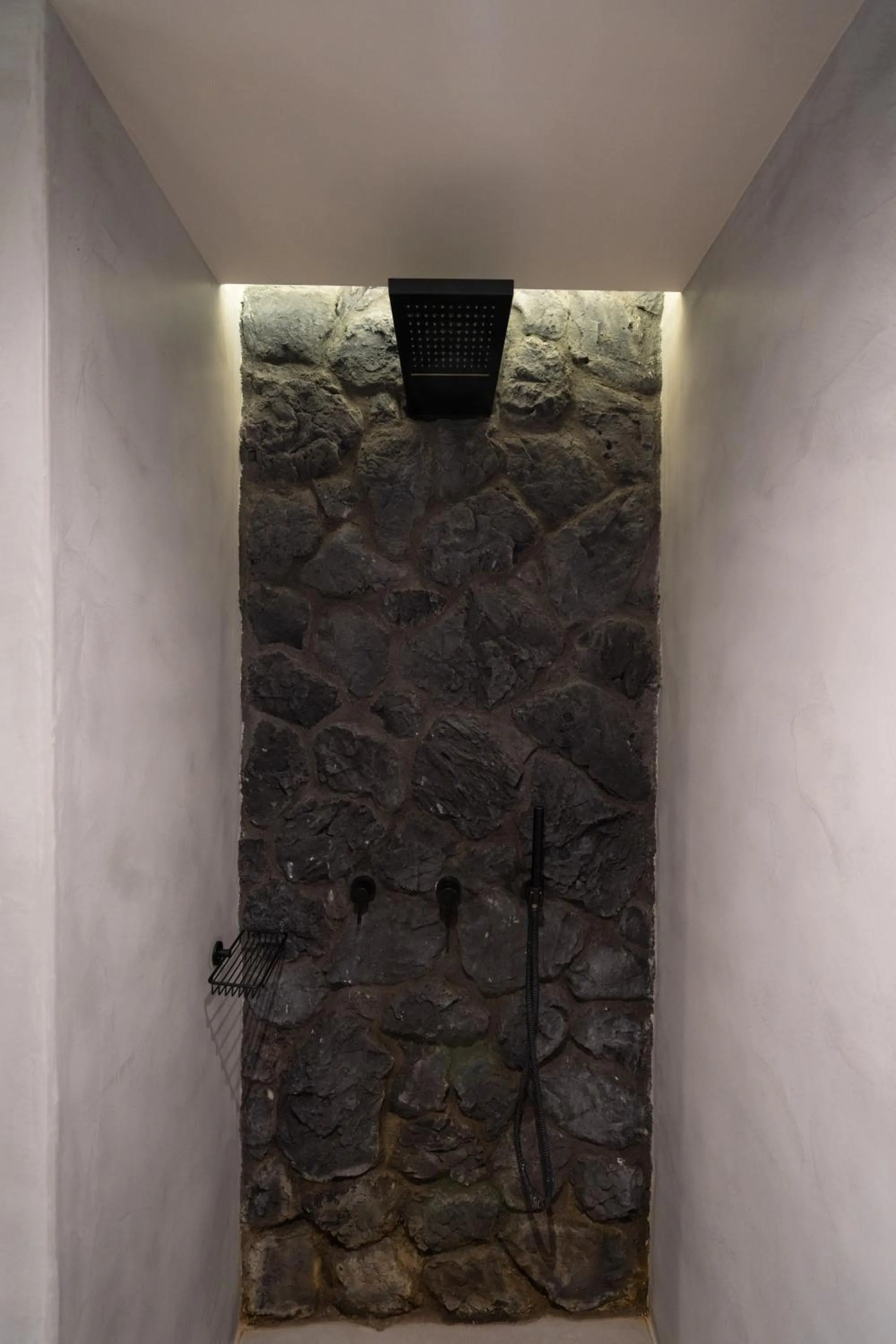 Shower in Apikia Santorini