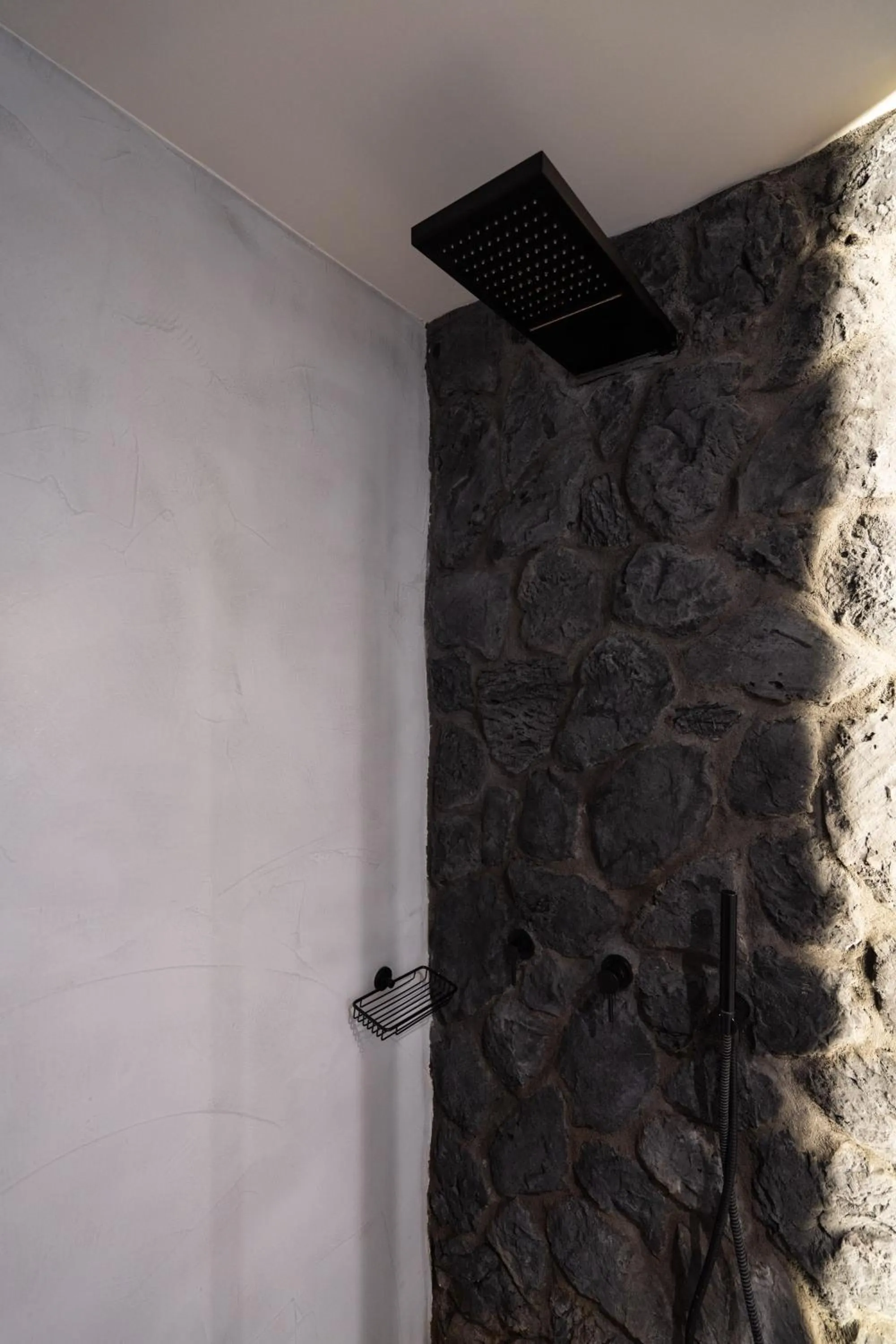 Shower in Apikia Santorini