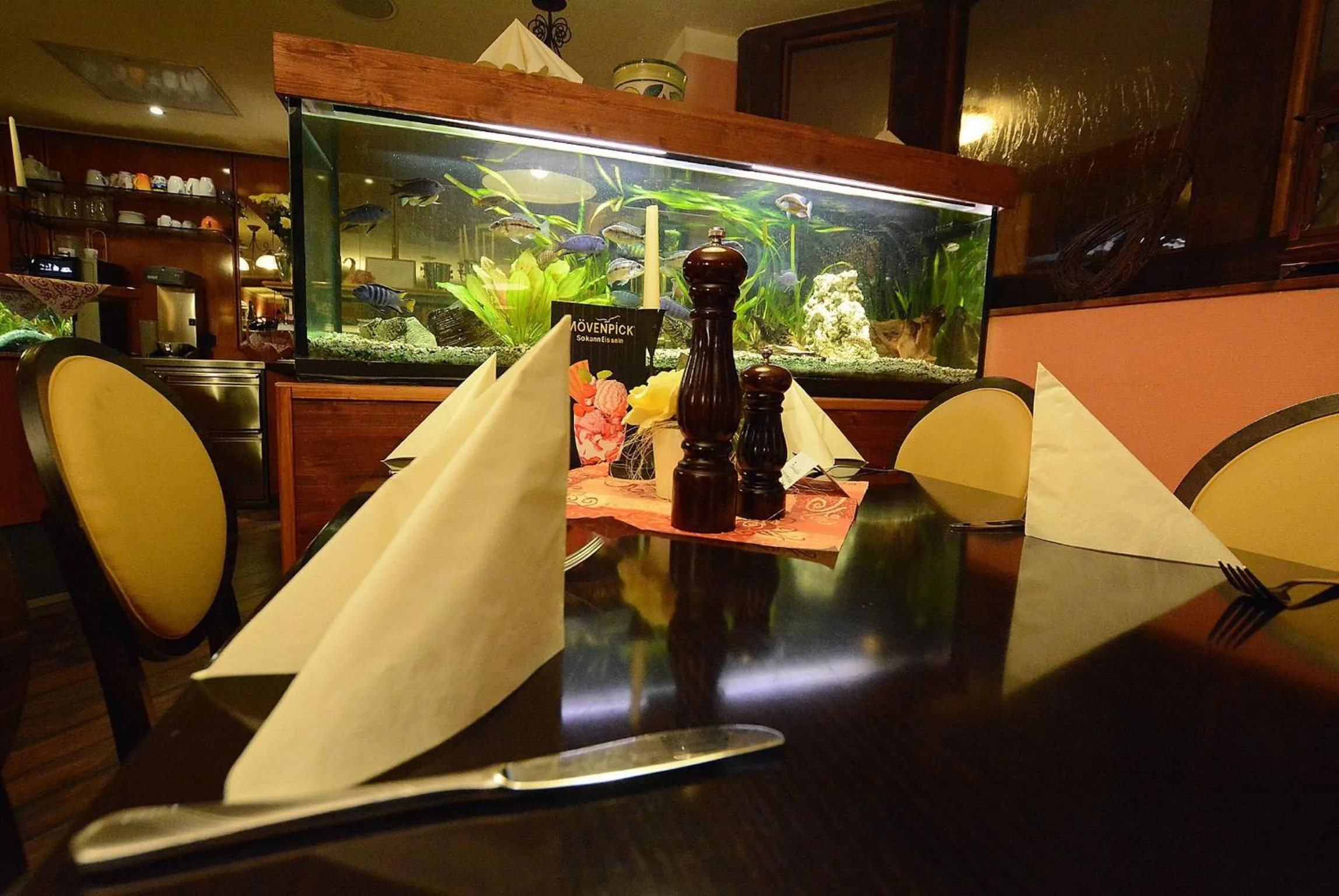 Restaurant/places to eat in Hotel Evabrunnen