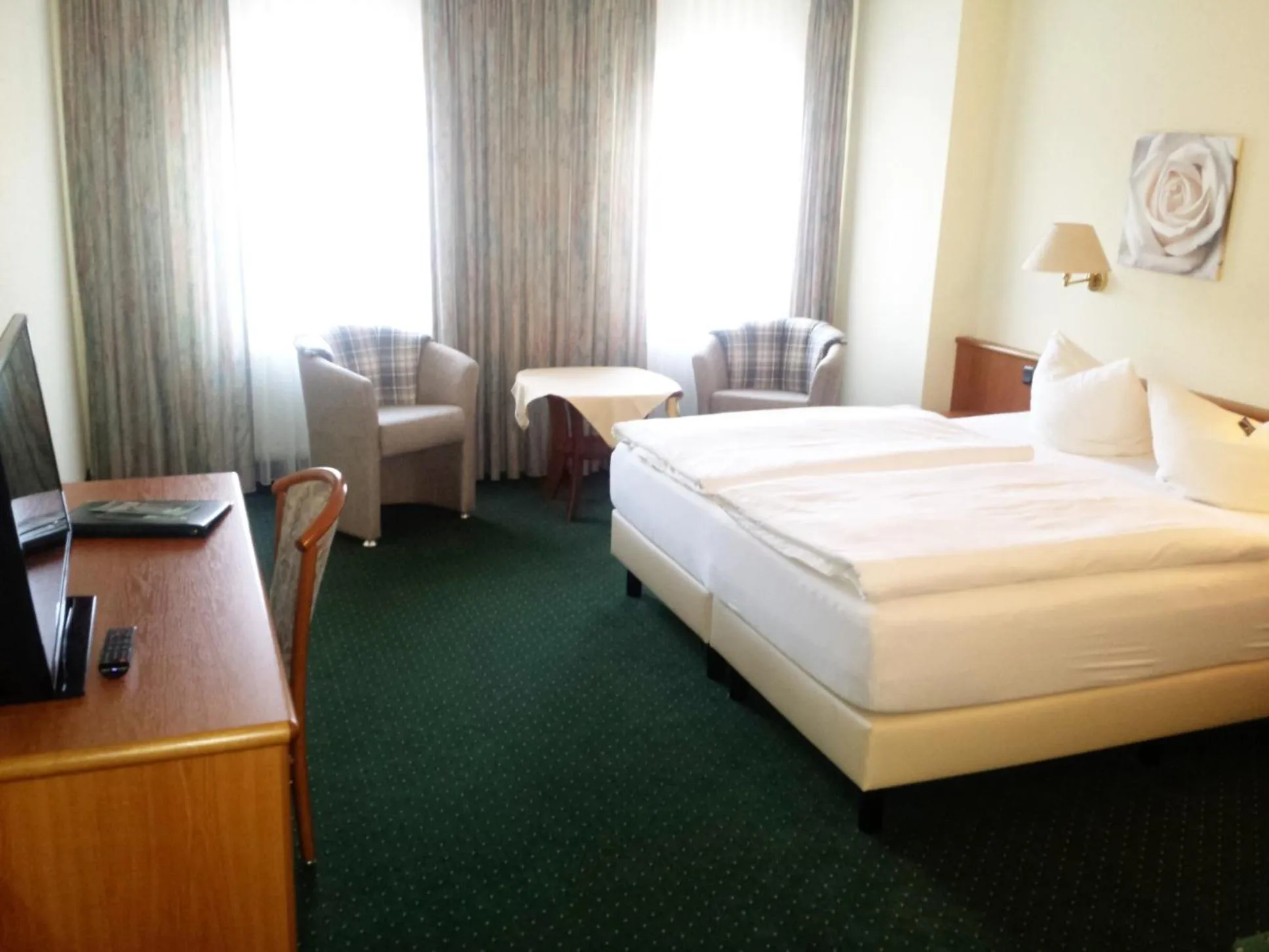 Bed in Hotel Evabrunnen