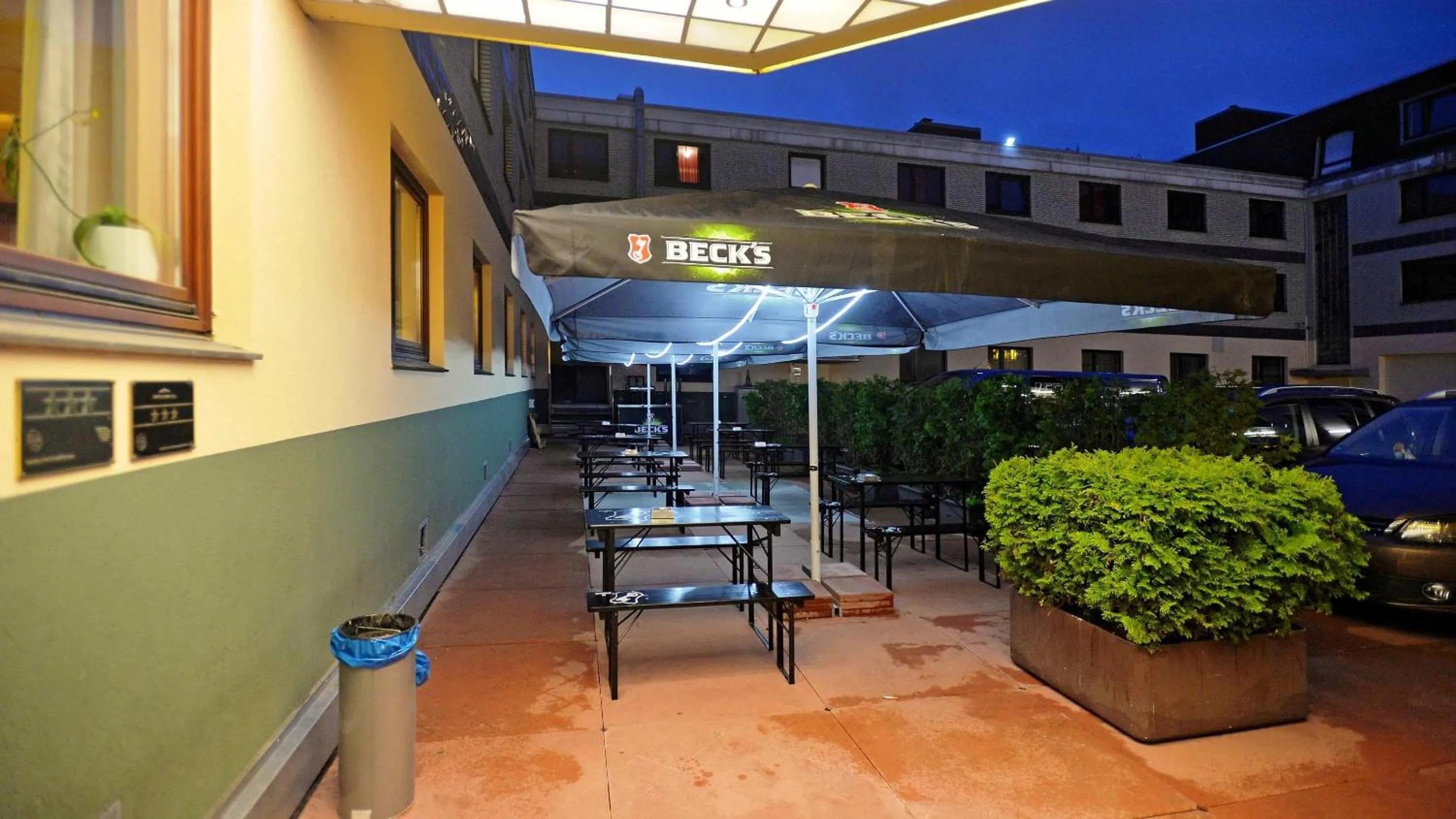 Patio in St.Joseph Hotel Hamburg - Reeperbahn St.Pauli Kiez