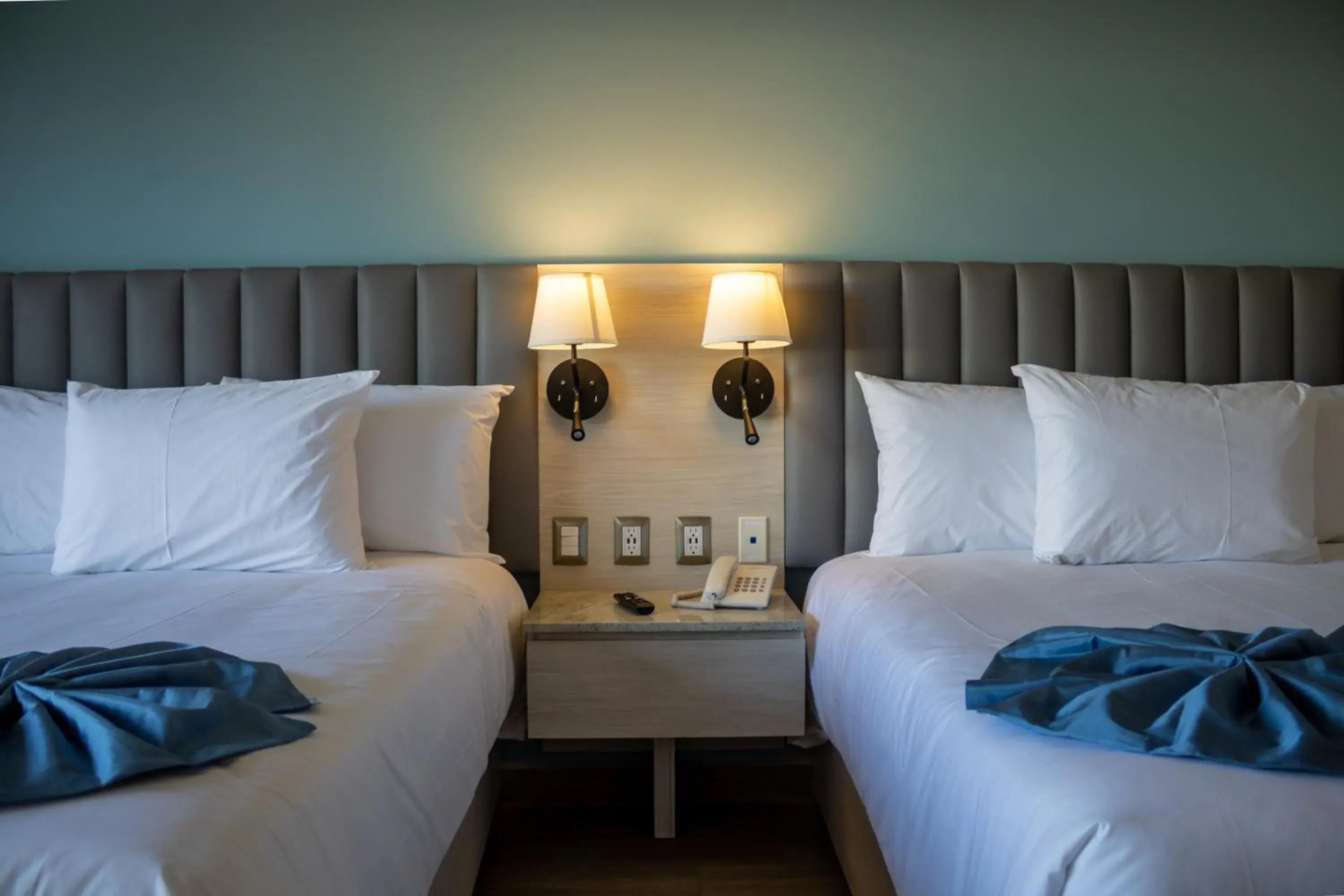 Bed in Varali Grand Hotel Bed in Varali Grand Hotel