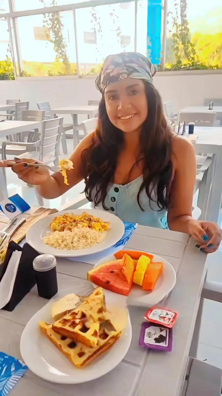 Breakfast in Hotel Blue 66