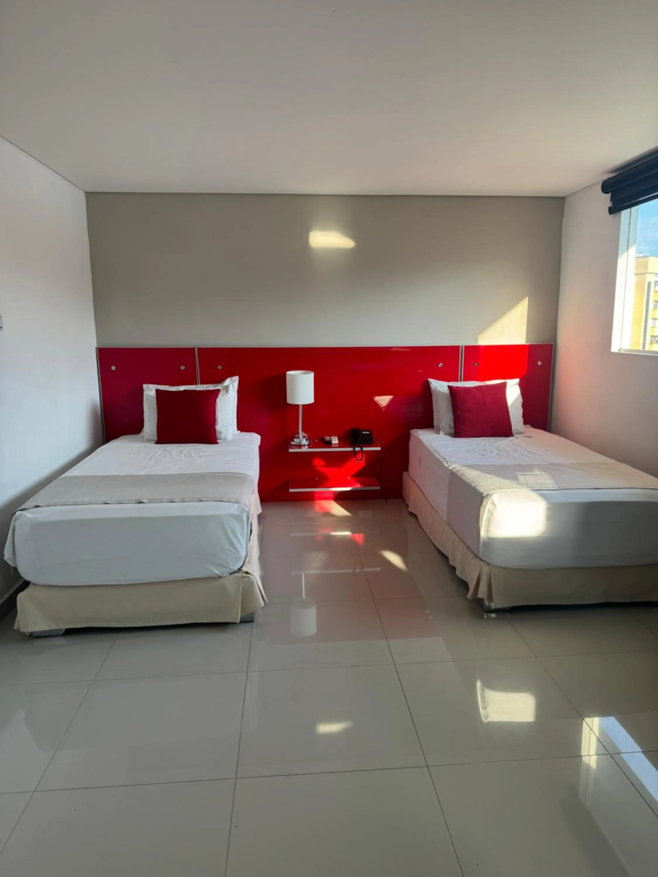 Bedroom, Bed in Hotel Blue 66