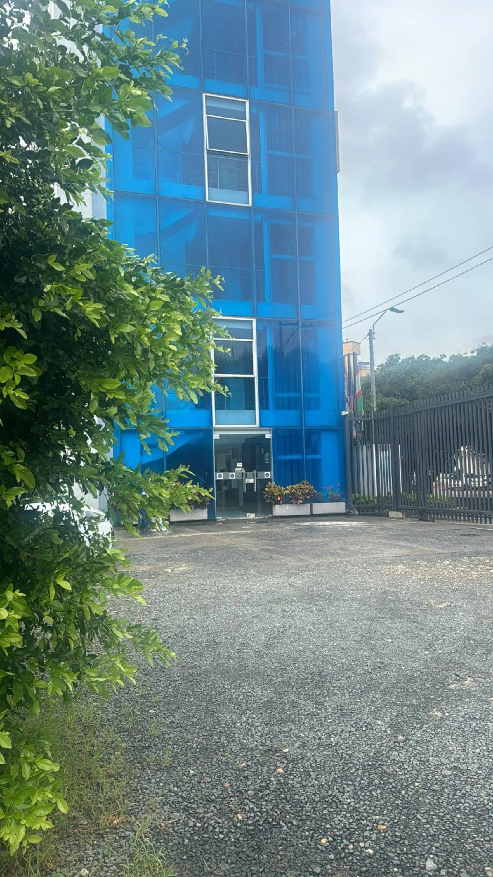 Property building in Hotel Blue 66