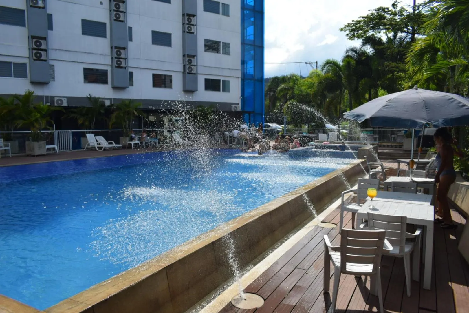 Swimming pool in Hotel Blue 66