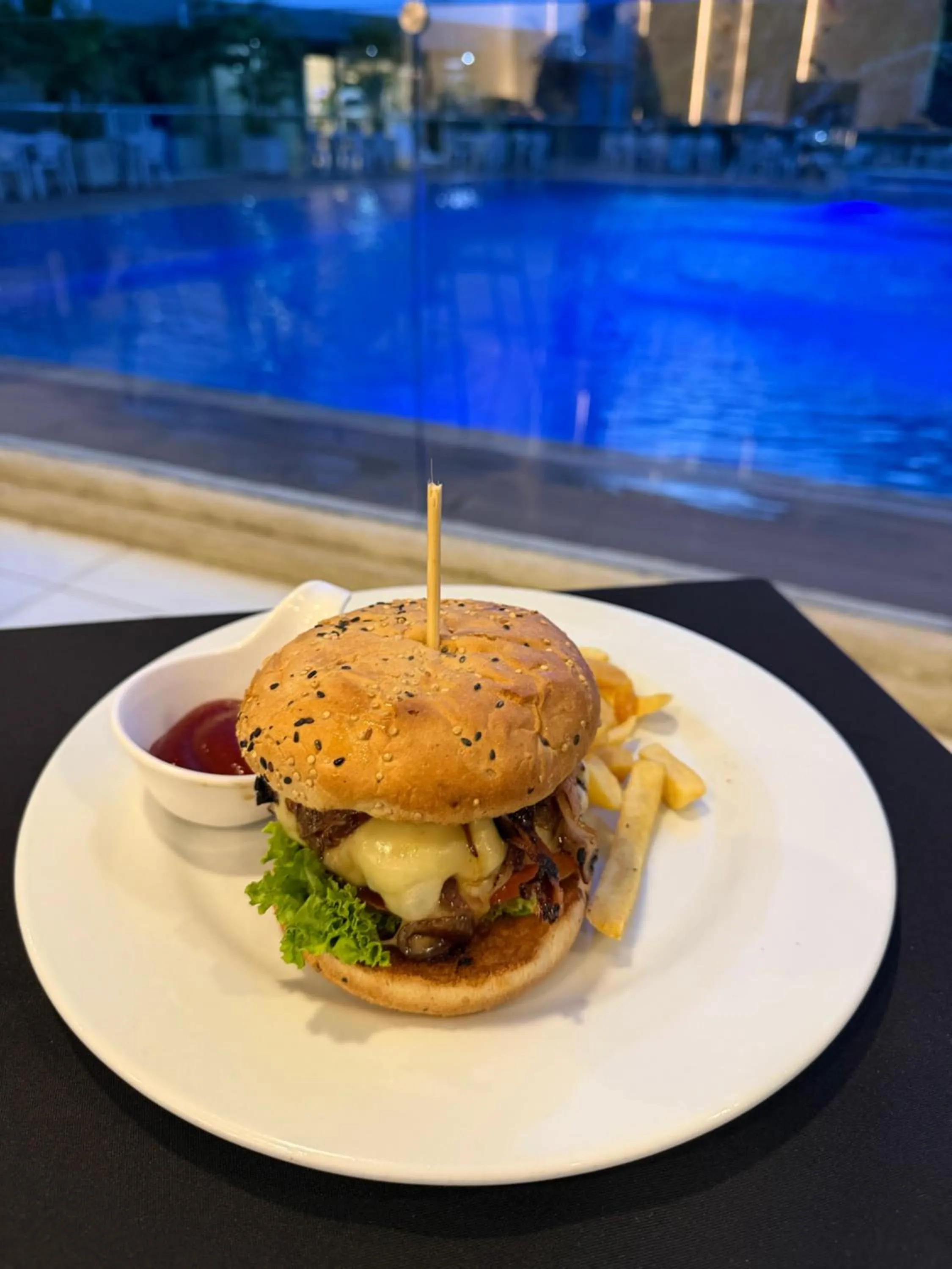 Food in Hotel Blue 66