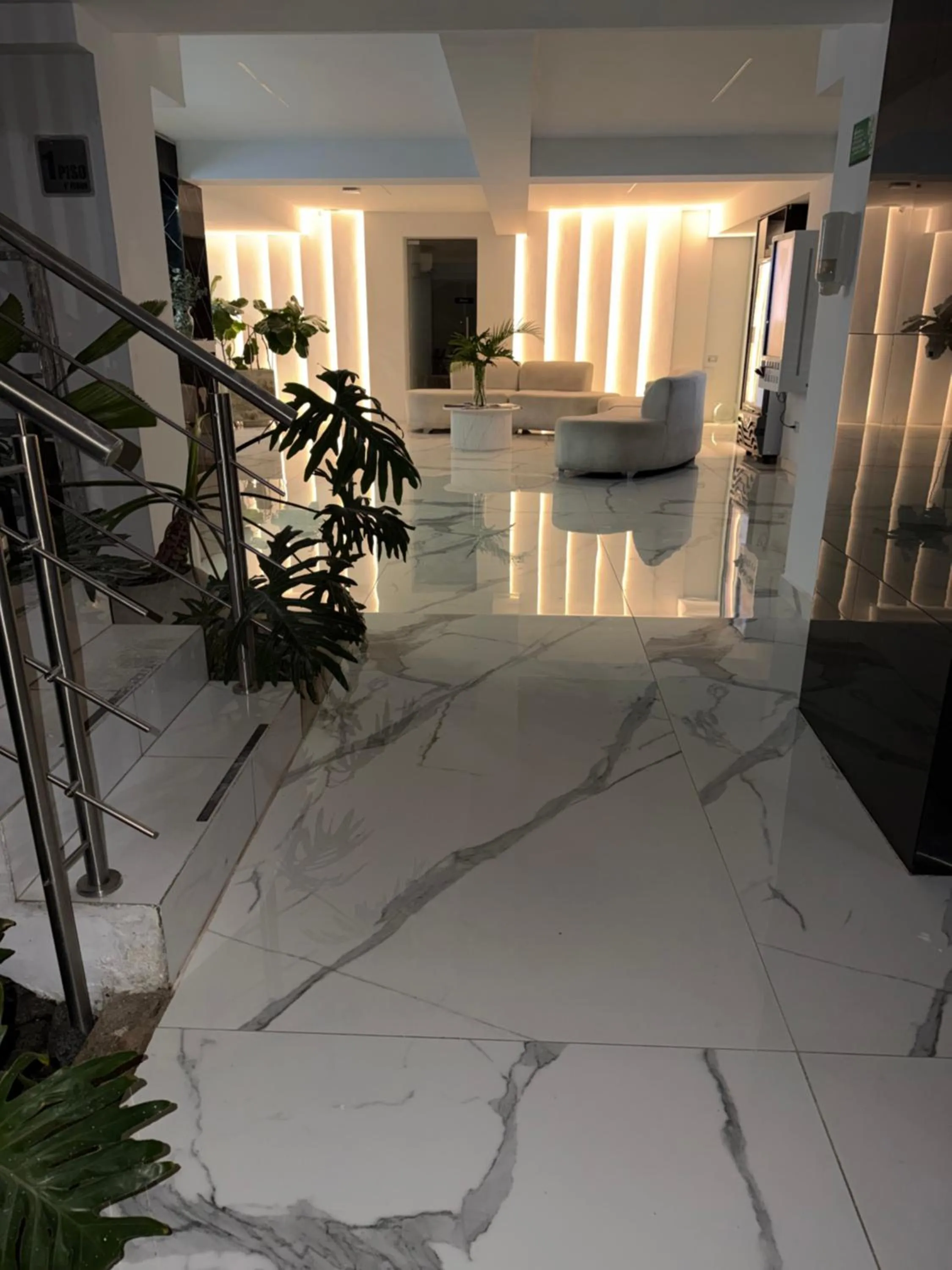 Lobby or reception in Hotel Blue 66