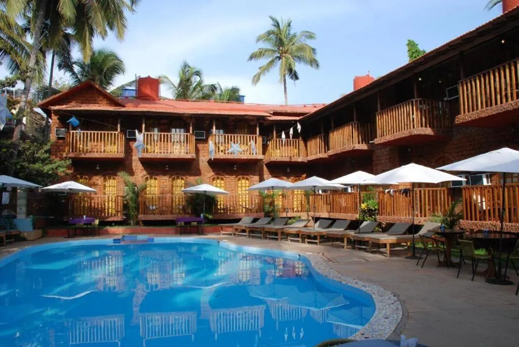 Swimming pool in Sea Breeze Village, Baga Goa