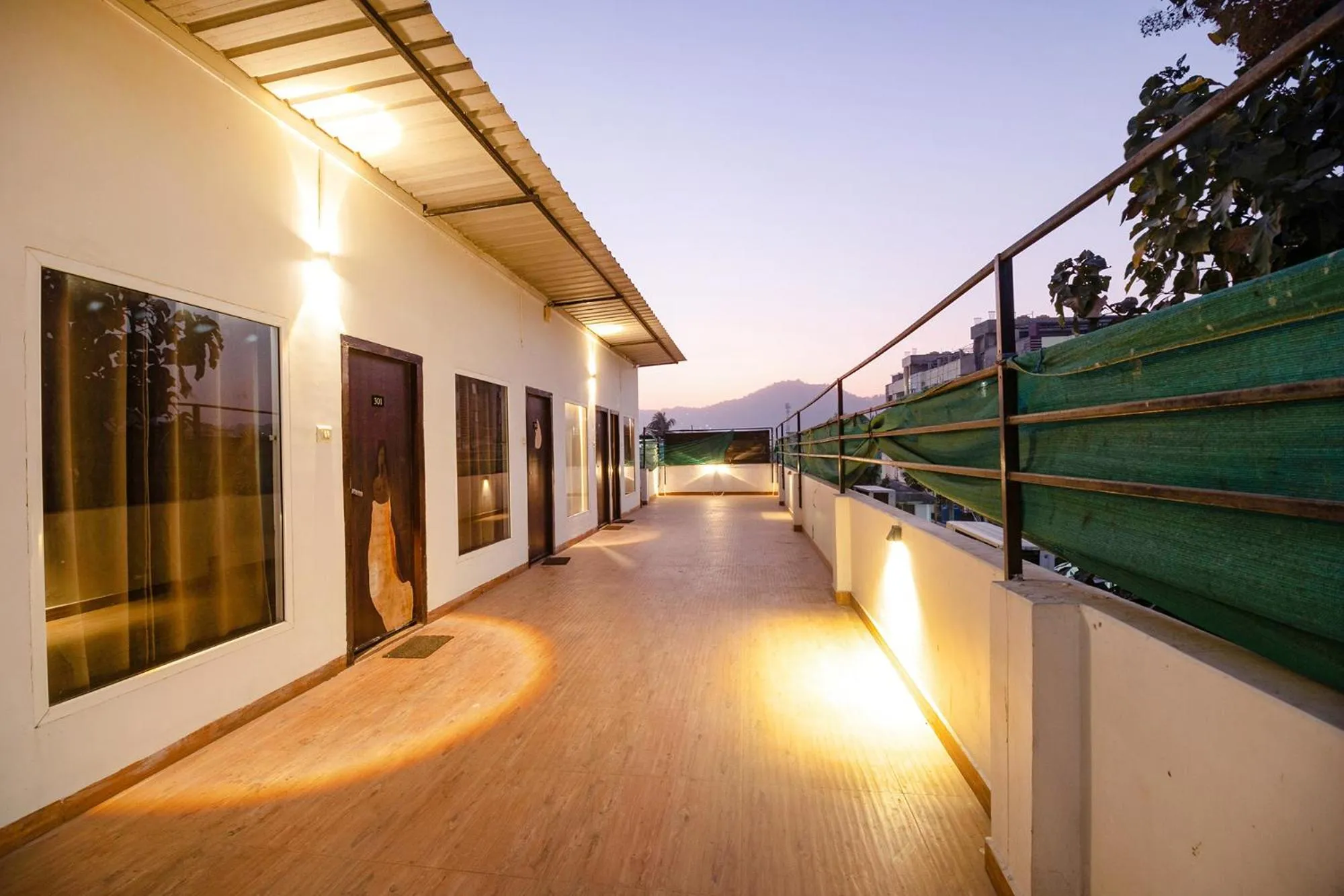 View (from property/room) in Via Anurag Residency