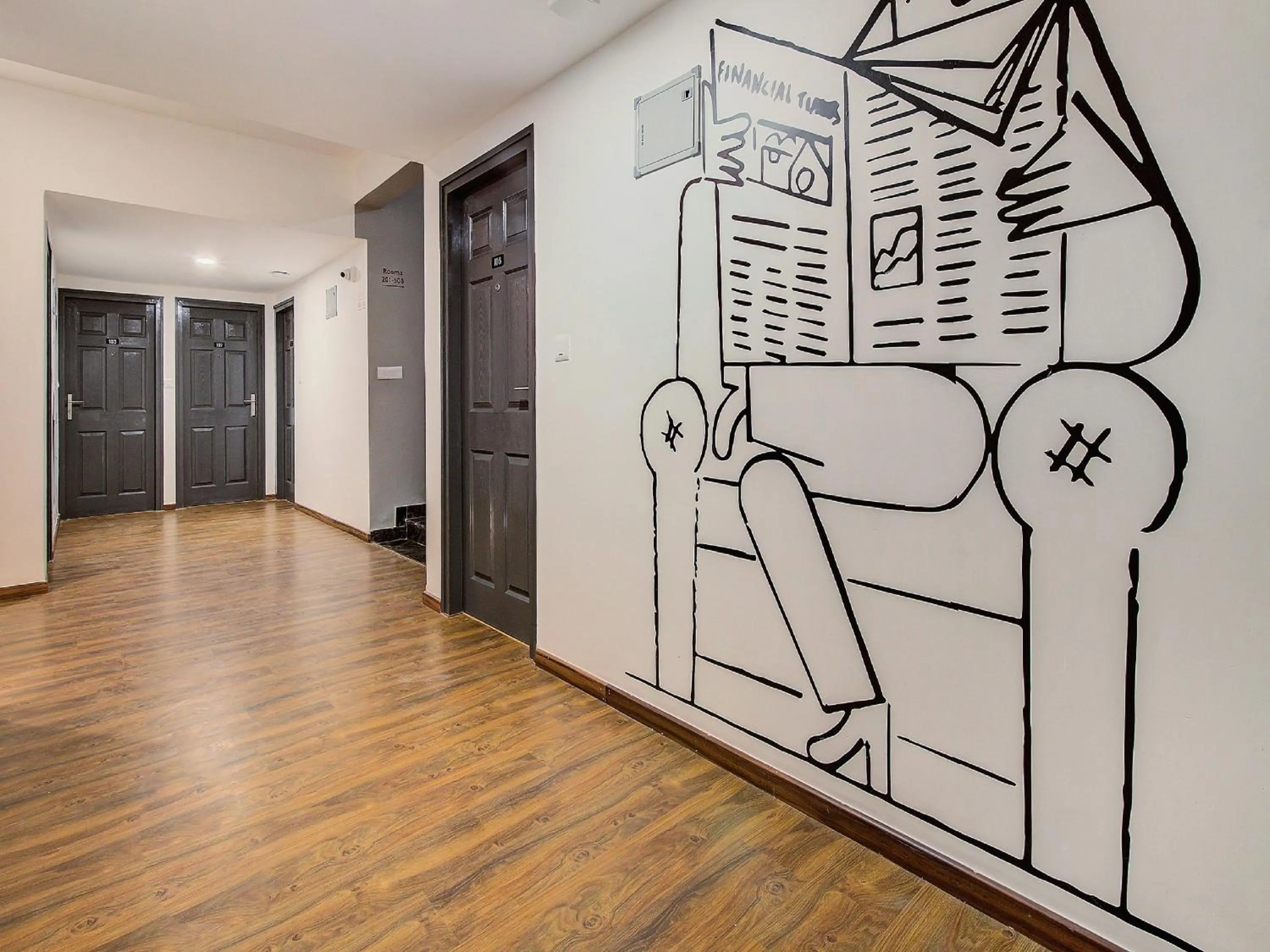 Lobby or reception in Super OYO 76438 hotel APS INN