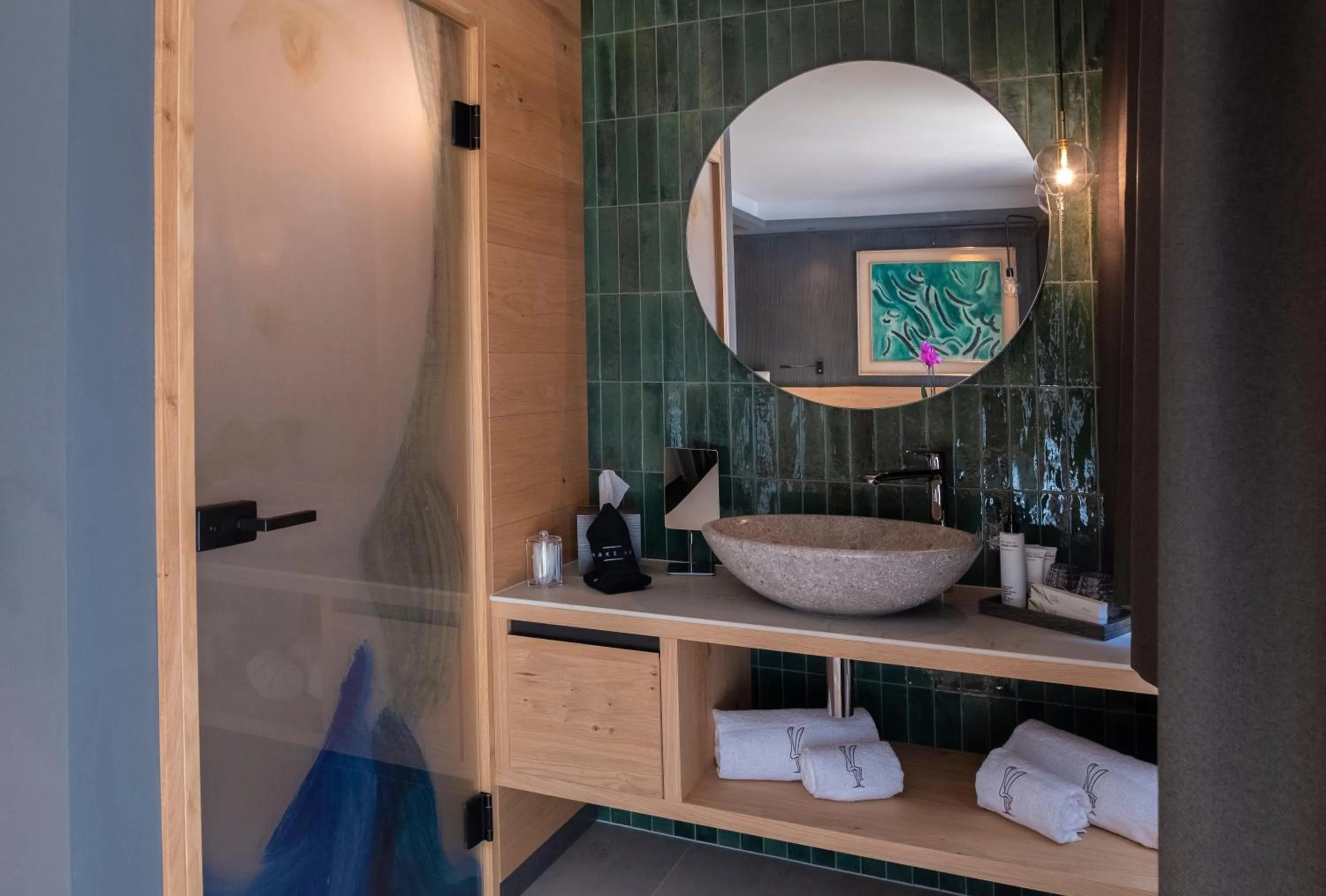 Bathroom in Locanda degli Artisti Art Hotel