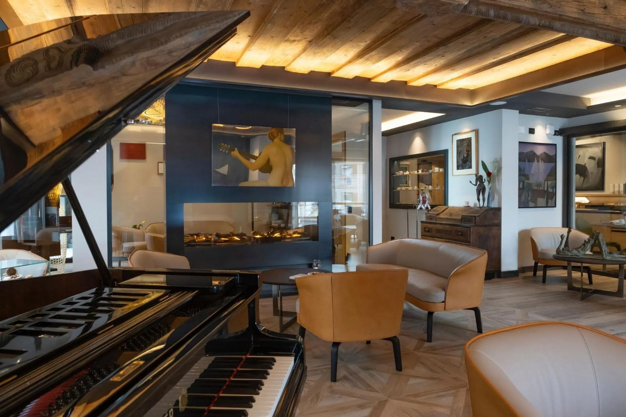 Library in Locanda degli Artisti Art Hotel