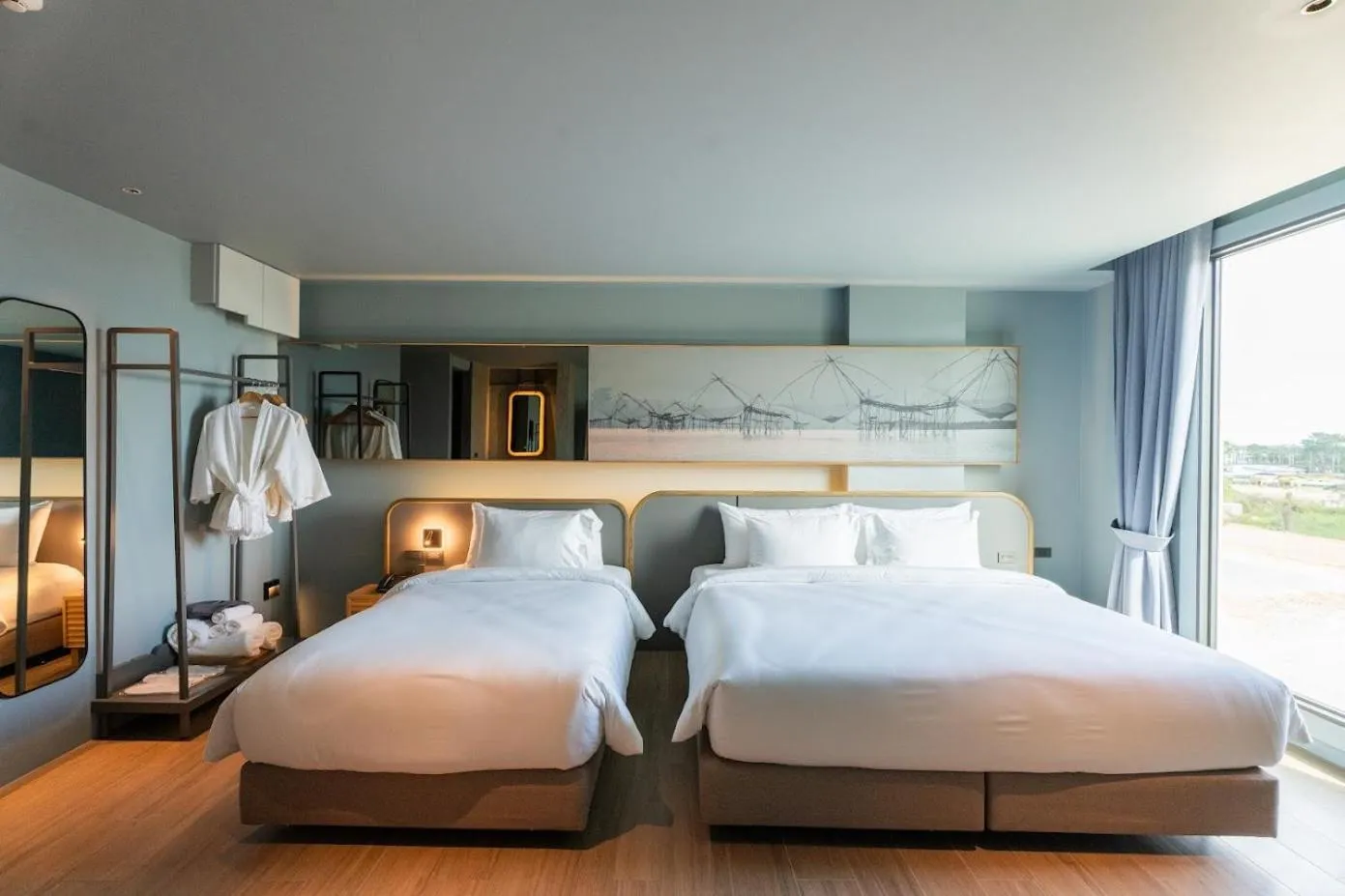 Bed in The Signature Hotel Airport