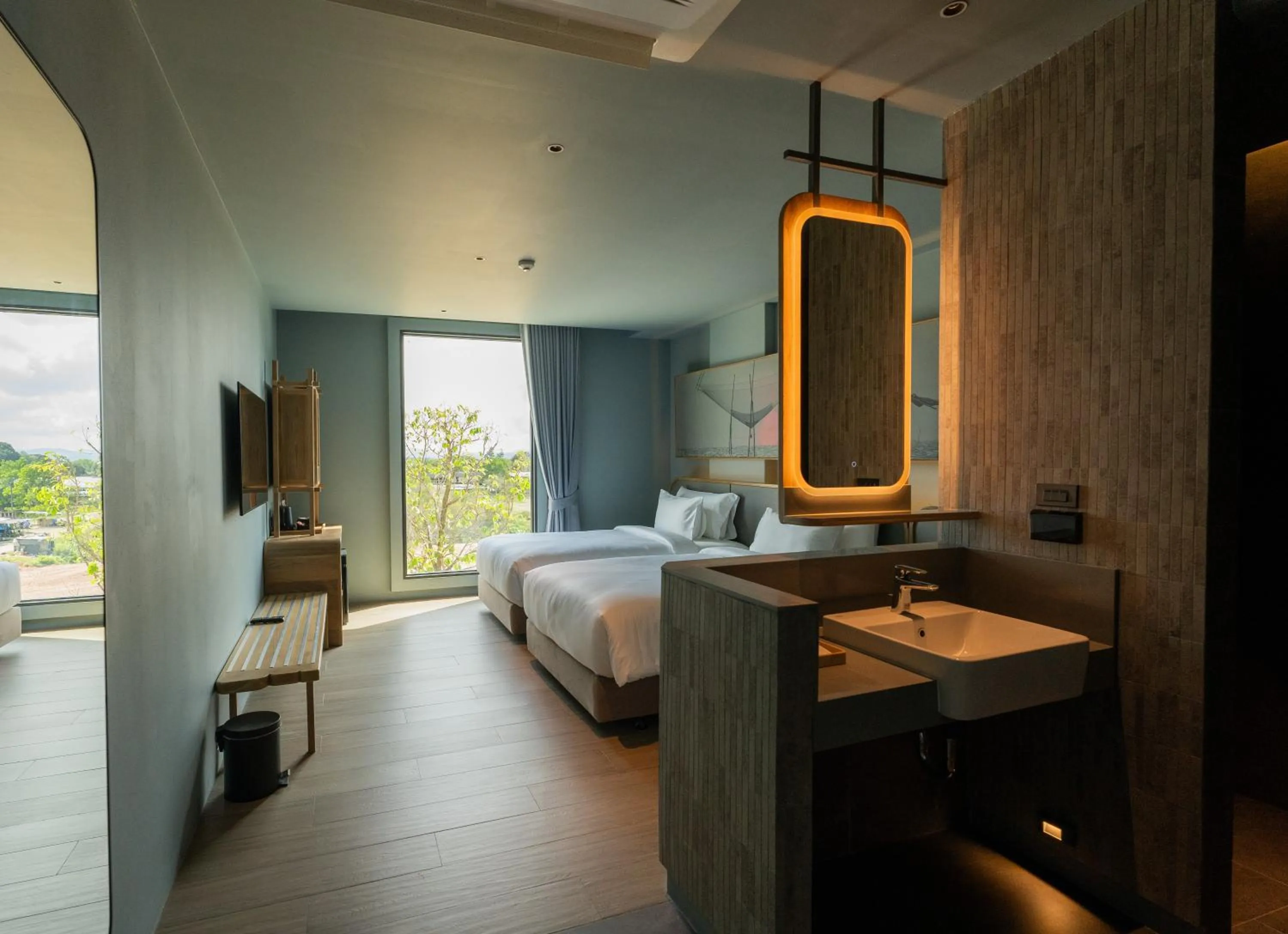 Bed in The Signature Hotel Airport