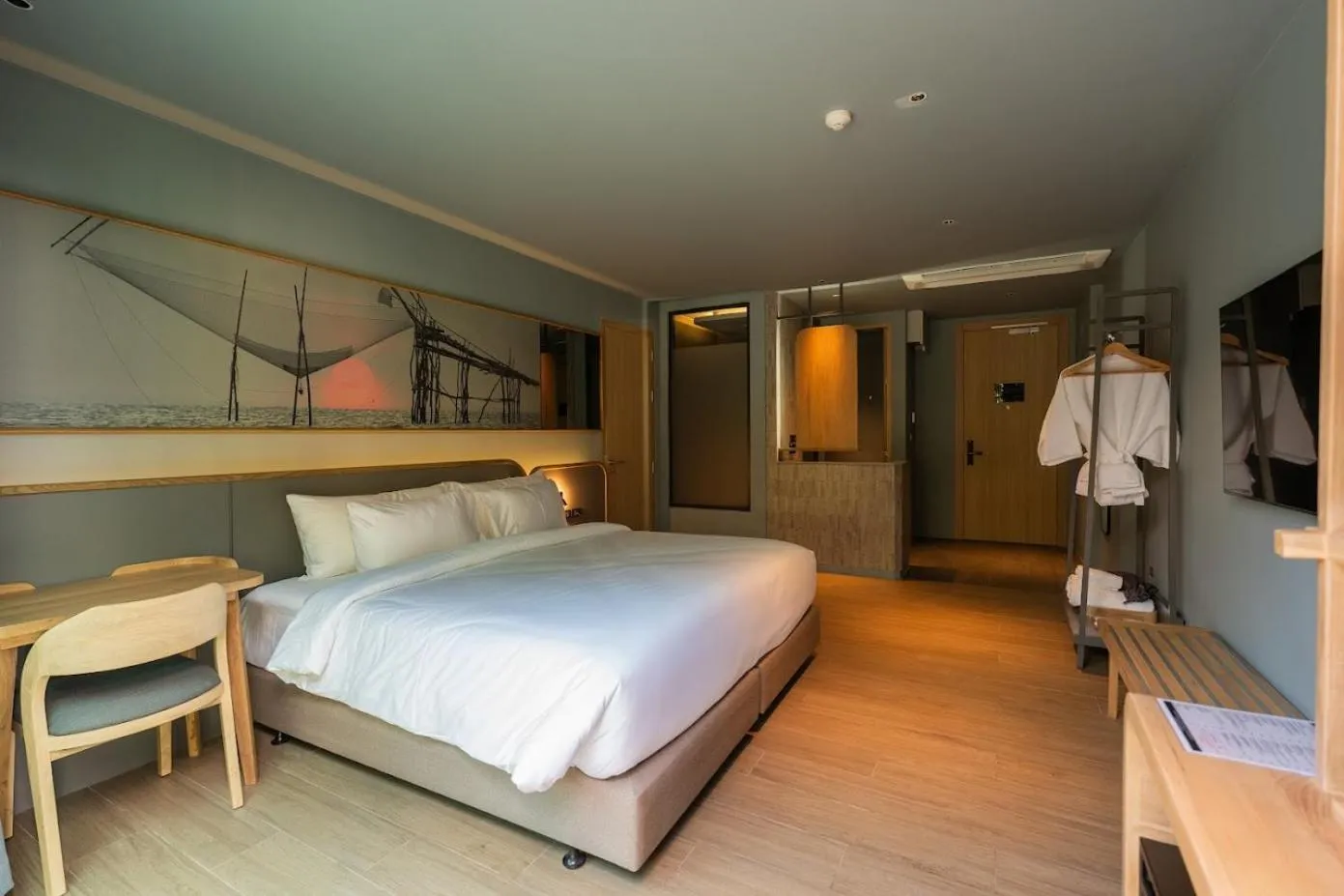 Bed in The Signature Hotel Airport