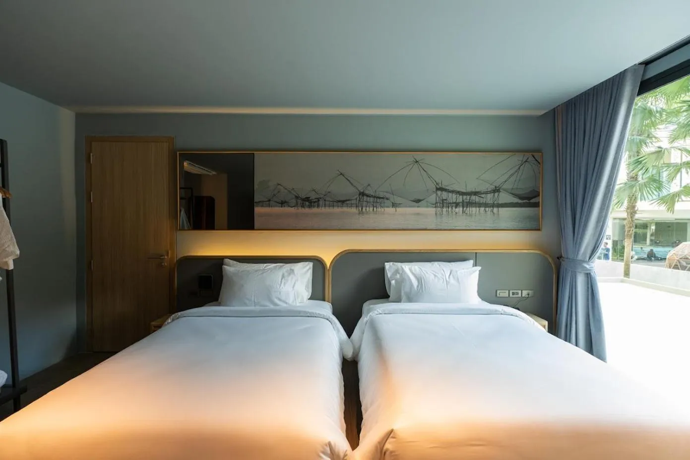 Bed in The Signature Hotel Airport