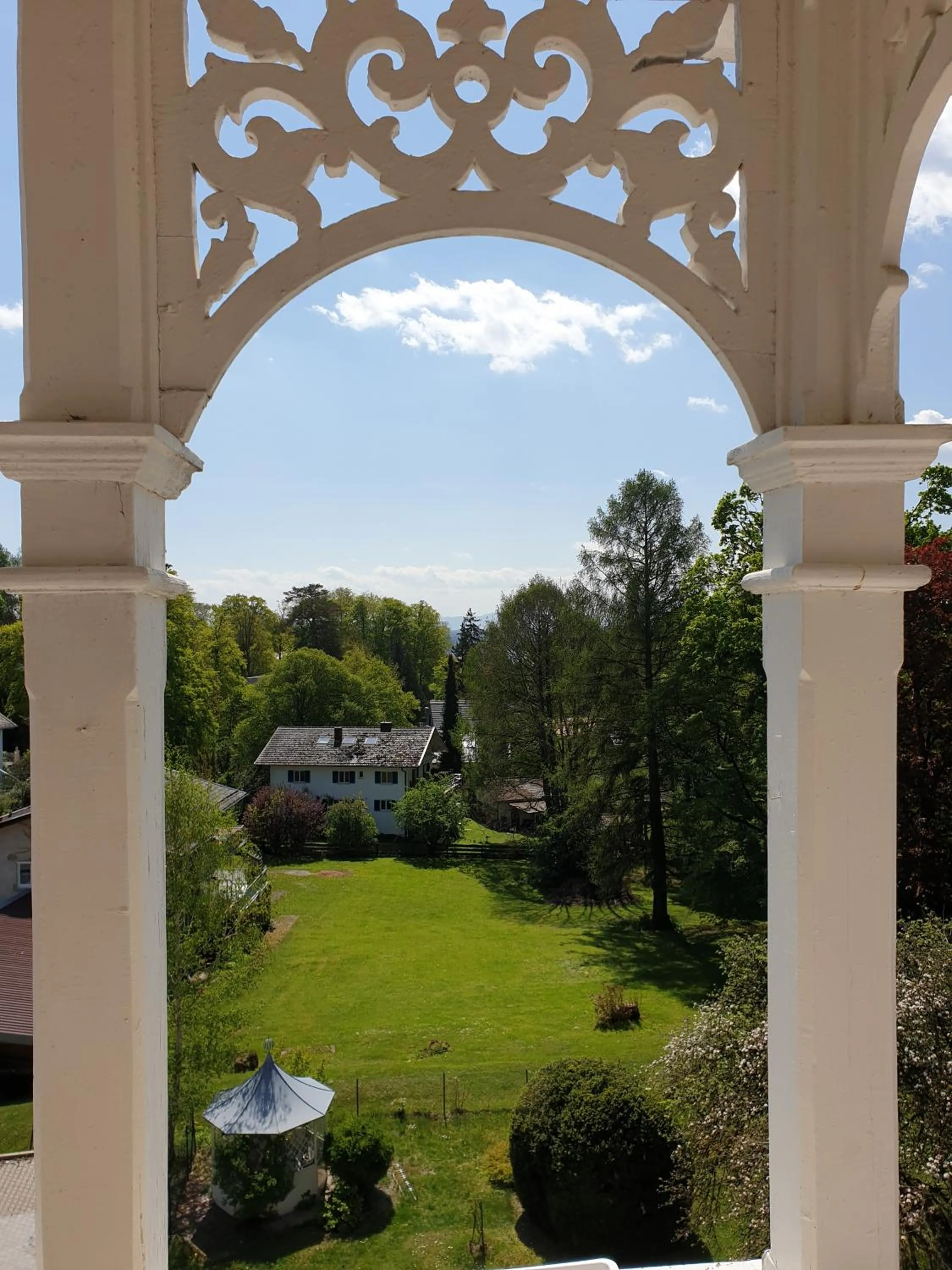 Garden view in Hotel Villa Sisi