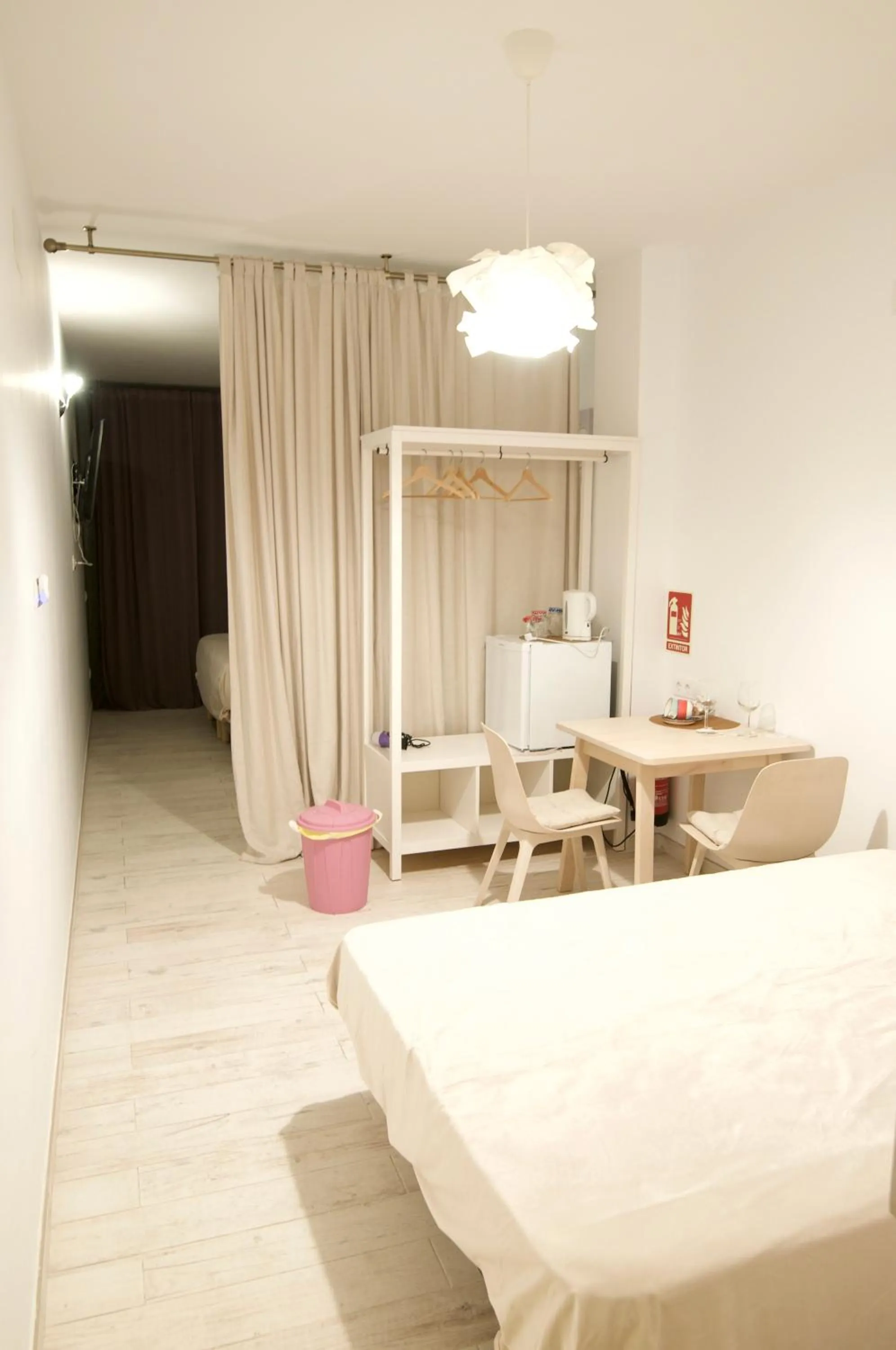 Bed in Loft Valentia Ifach Calpe