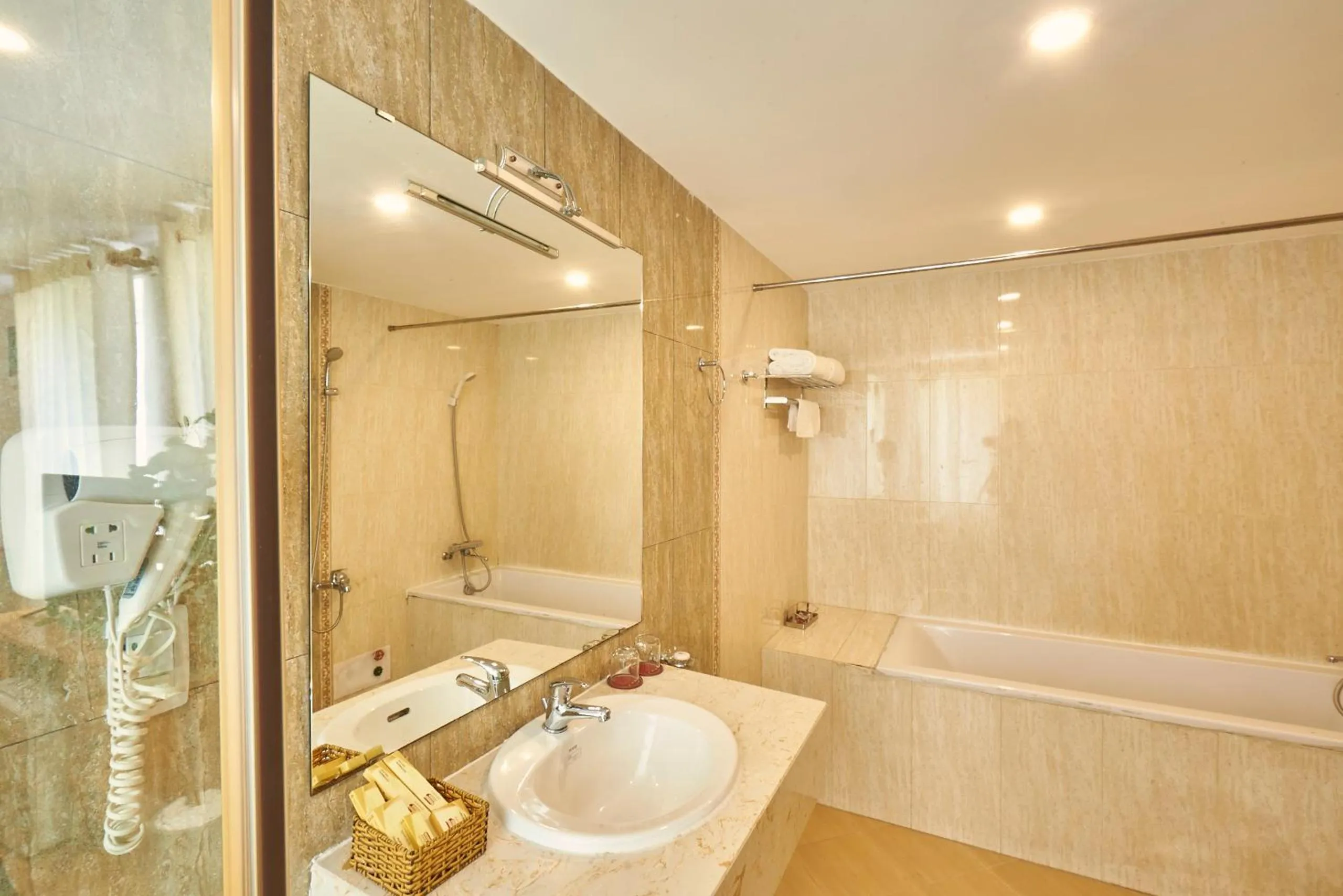 Bathroom in Sai Gon's Book Hotel - The Airport Front