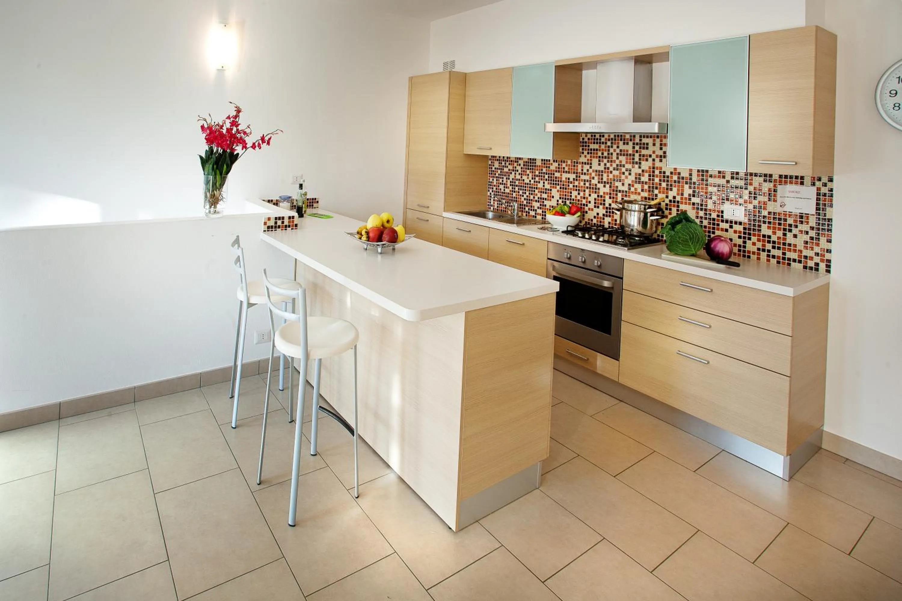 Kitchen or kitchenette in Tremezzo Residence 3-1 of 11 apartments in an exclusive residence by Italian Apartments