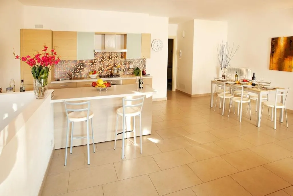 Kitchen or kitchenette in Tremezzo Residence 3-1 of 11 apartments in an exclusive residence by Italian Apartments