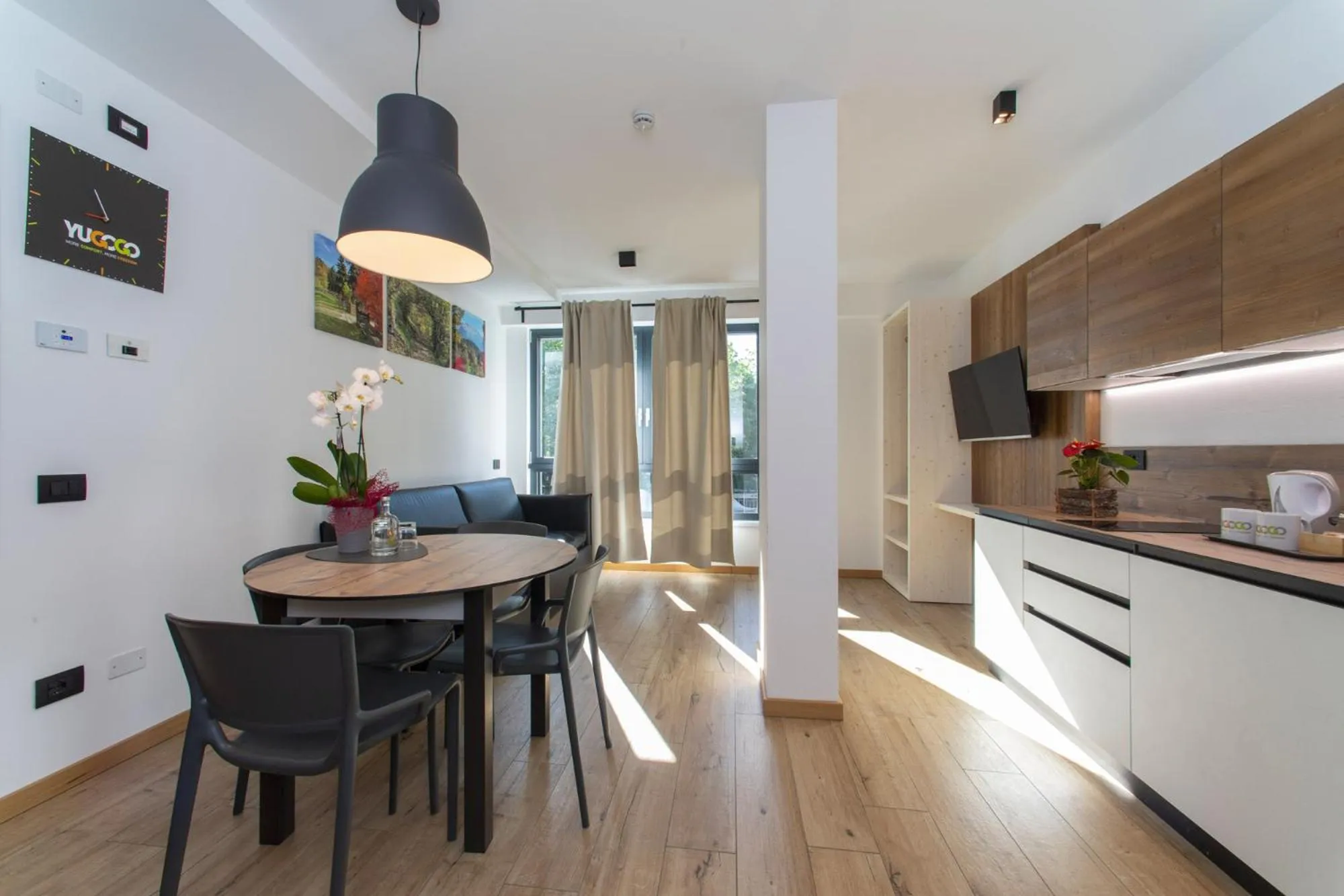 Kitchen or kitchenette in YUGOGO PELLICO 8 Trento Centro