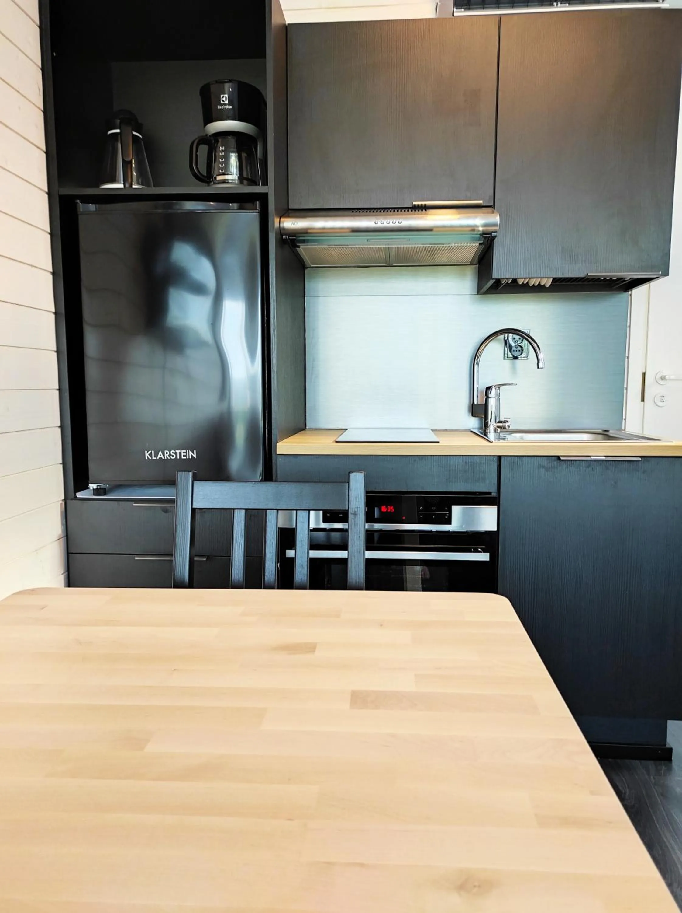 Kitchen or kitchenette in Black Hotel