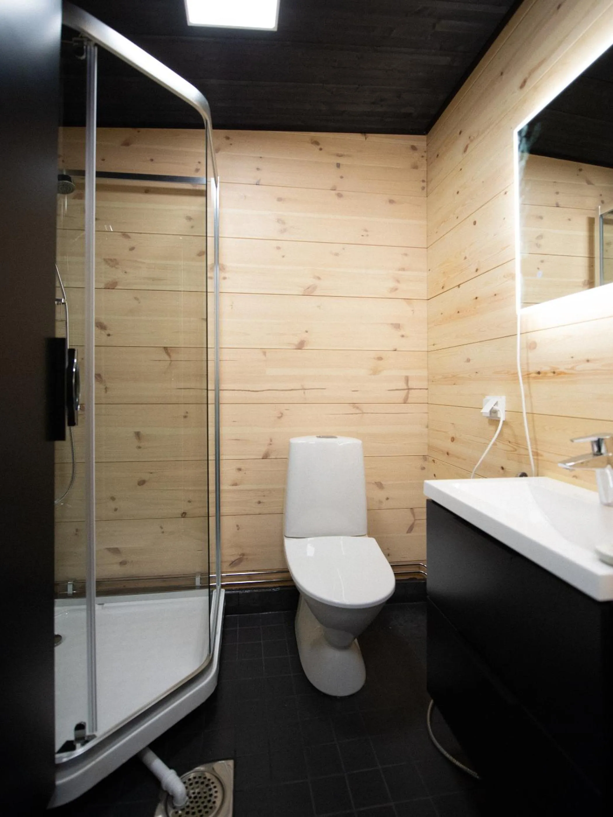 Bathroom in Black Hotel