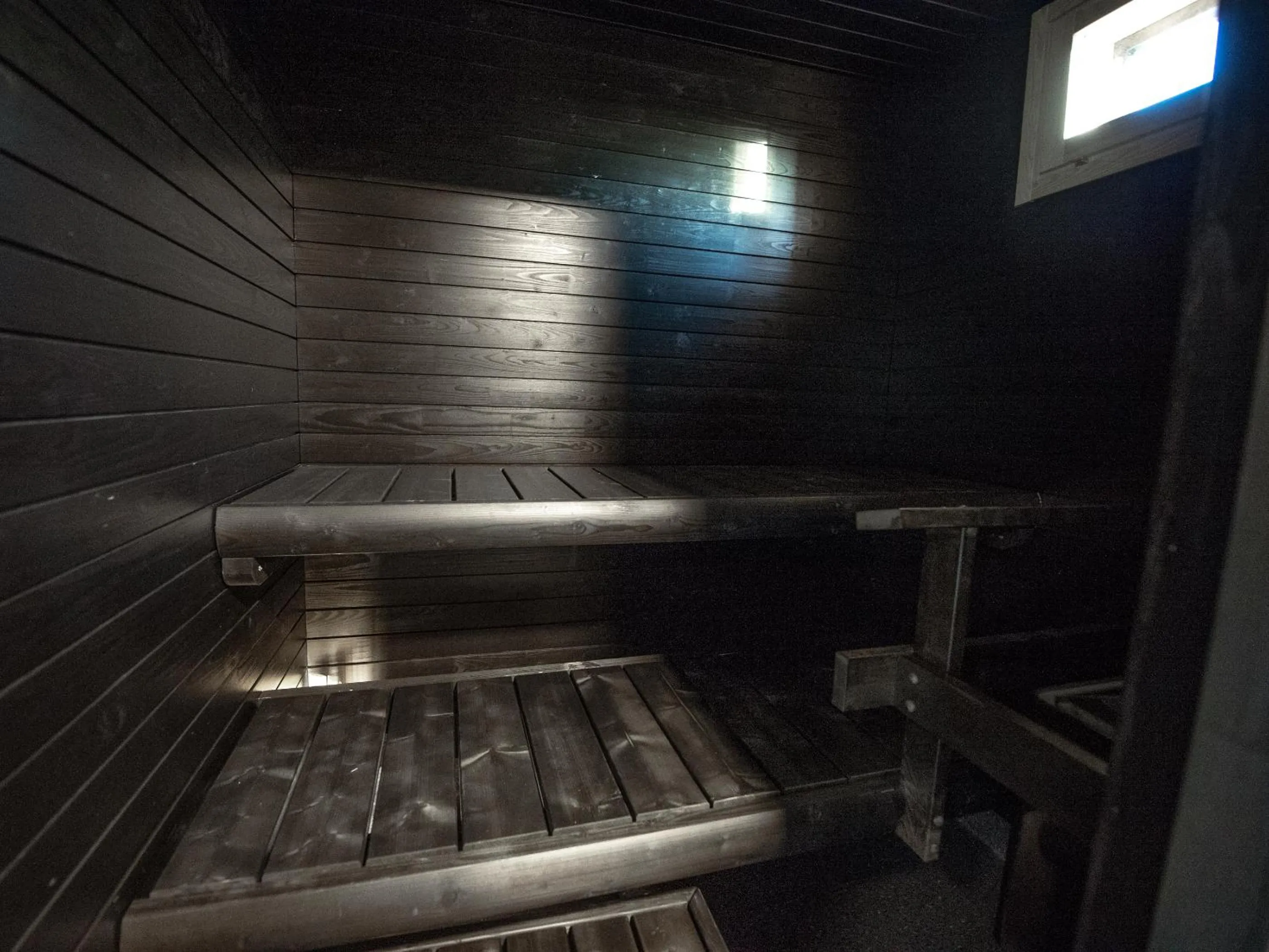 Sauna in Black Hotel