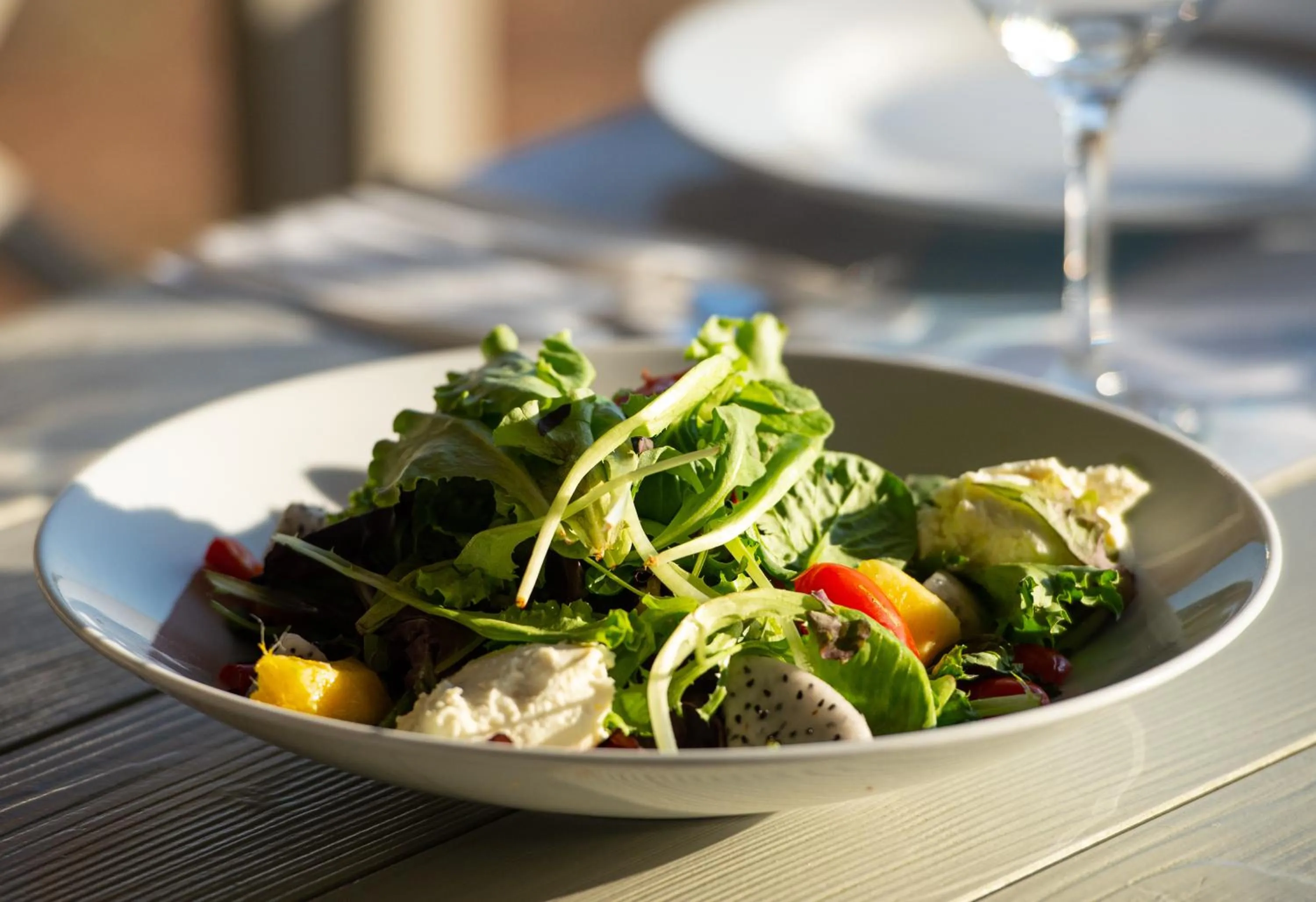 Food and drinks in Lagomandra Luxury Suites with Private Pools