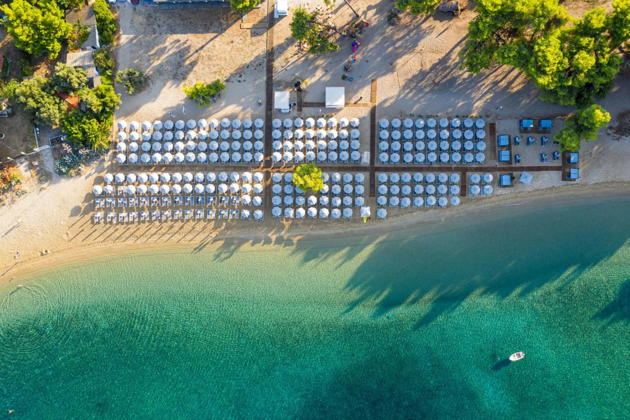 Beach in Lagomandra Luxury Suites with Private Pools