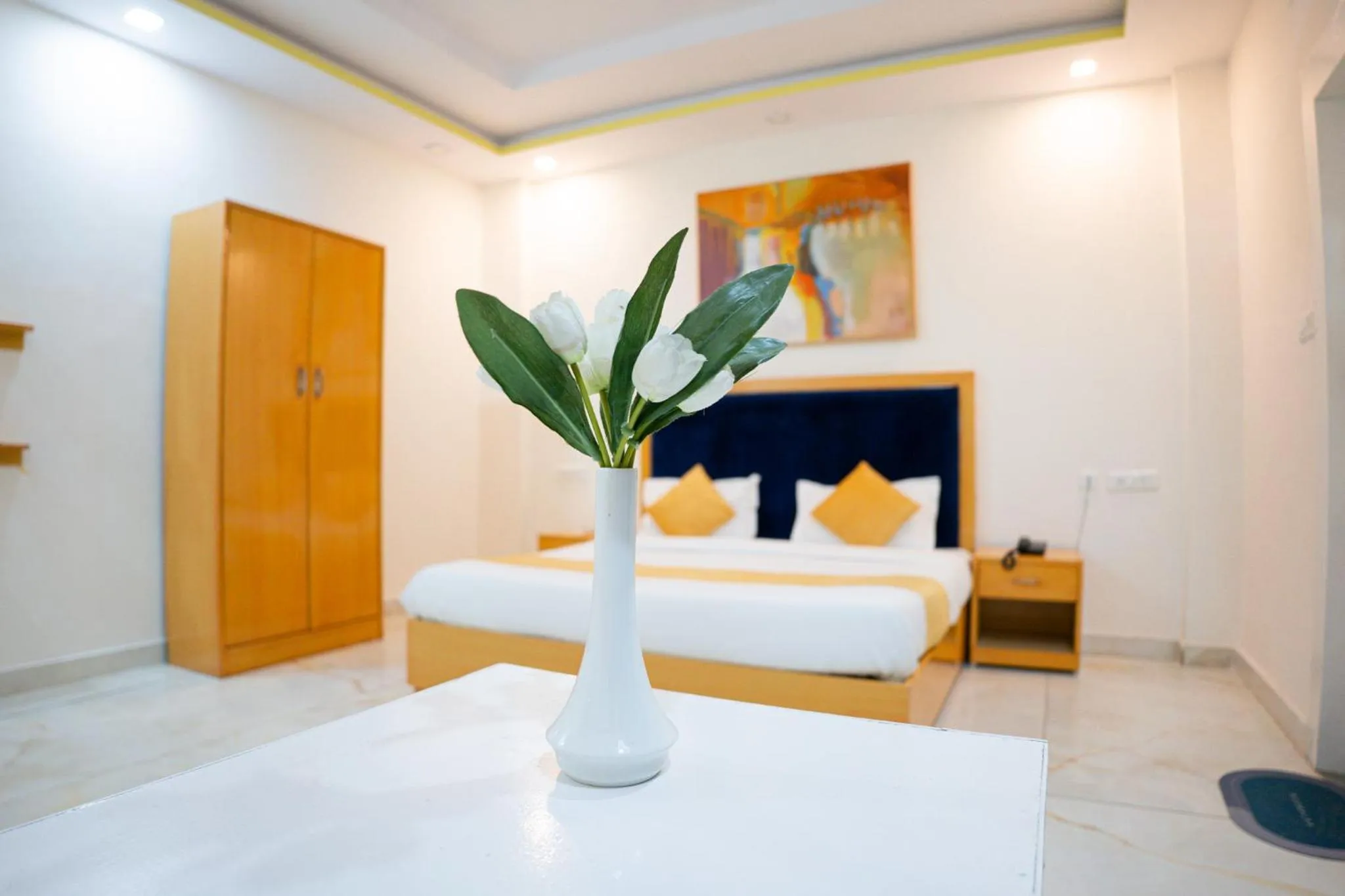 Bedroom, Bed in Trippme Rishikesh, formerly The Sweven